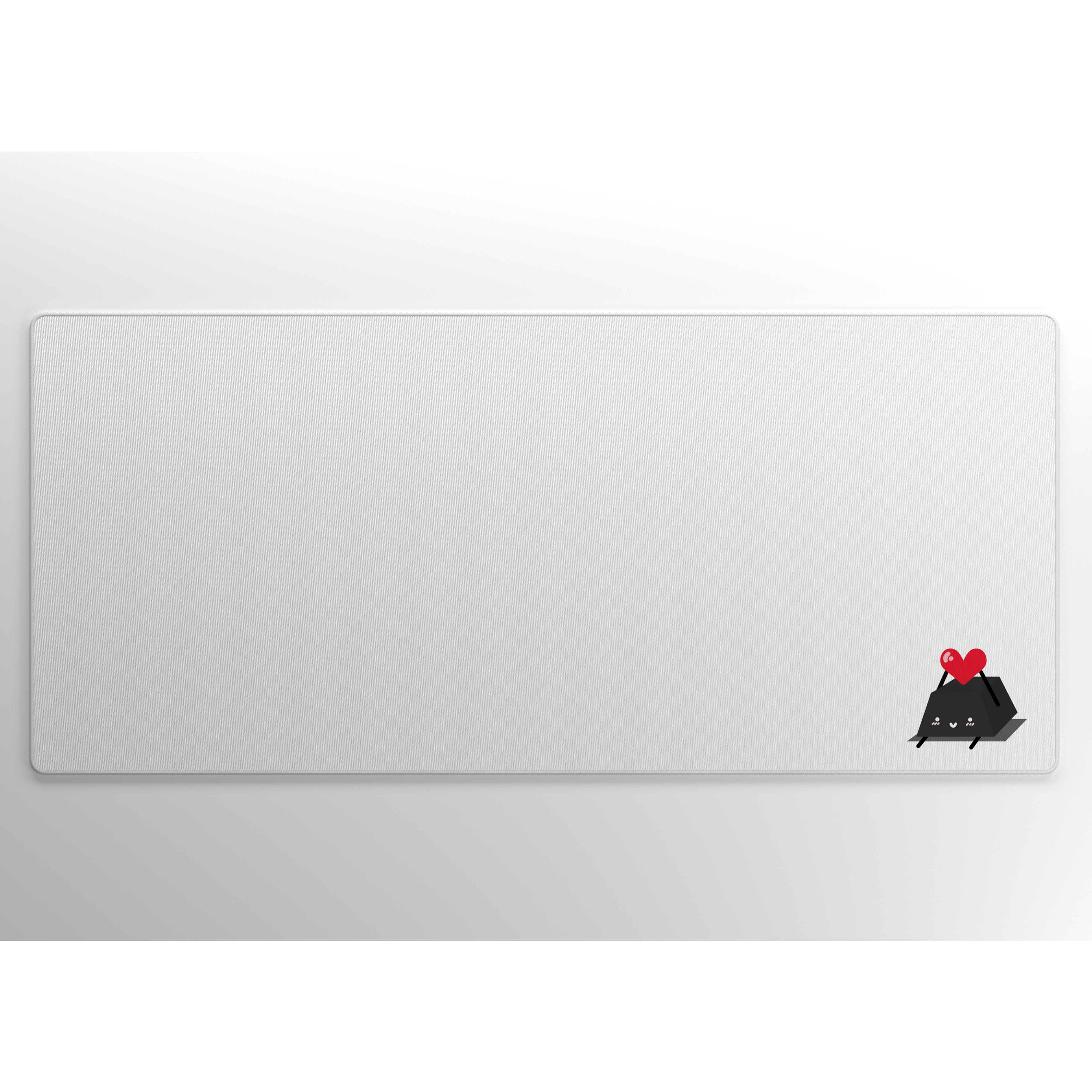 (Group Buy) Keycap Buddy Heart Deskmat