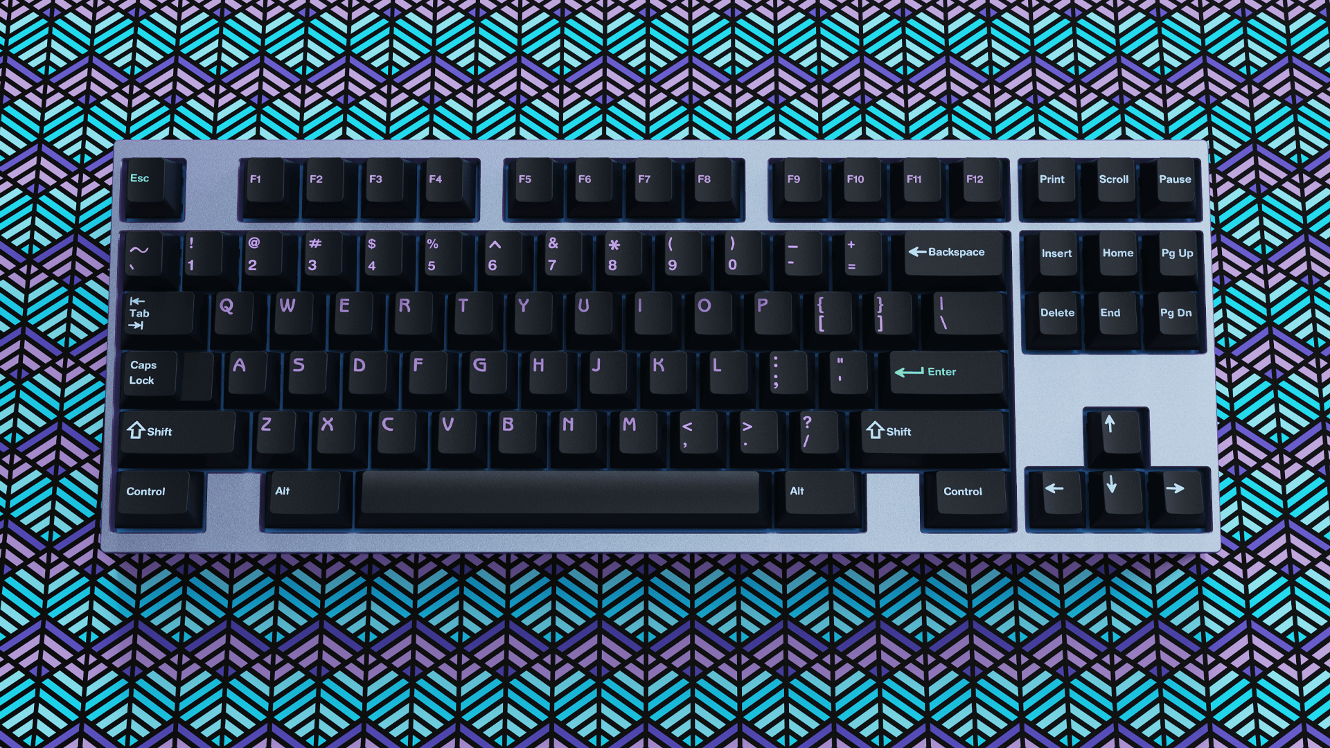 (Group Buy) Infinikey Blacklight Deskmats