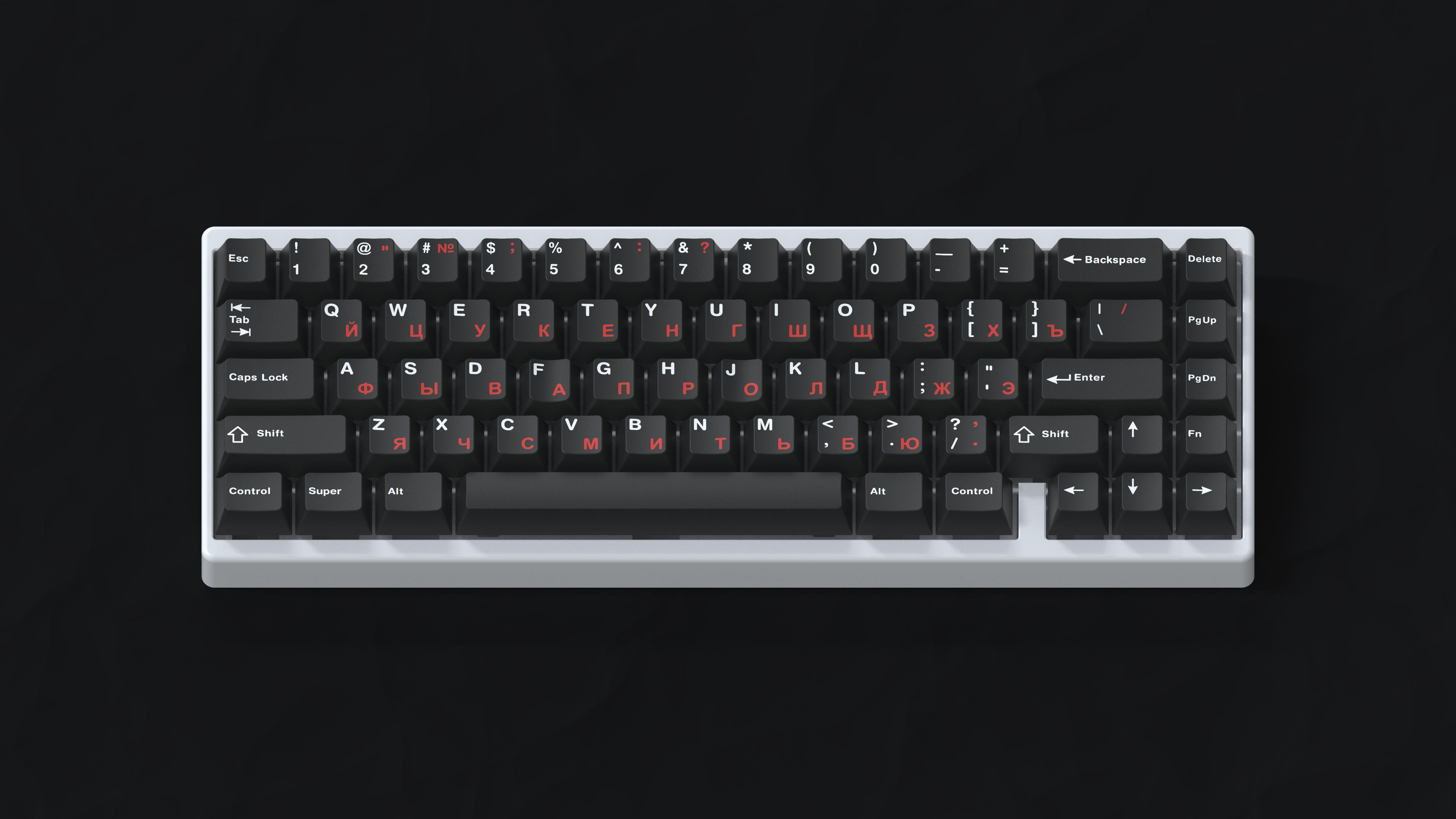 (Group Buy) Infinikey Dark Cyrillic