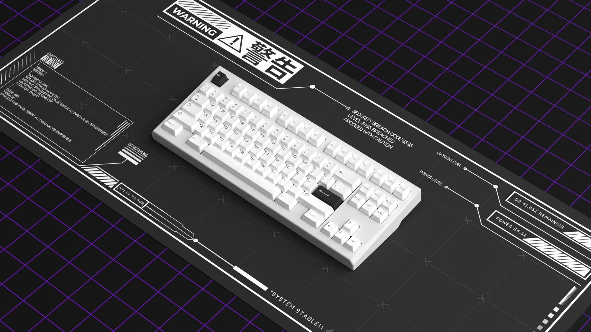 (Group Buy) CYBER CELL Deskmats
