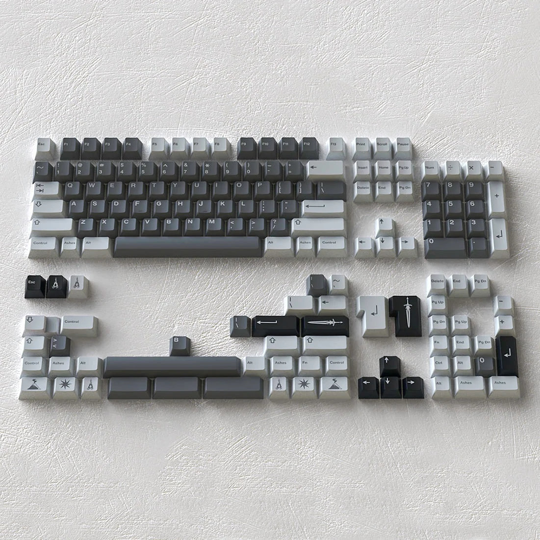 (In Stock) IV Ashes Keyset / Deskmats
