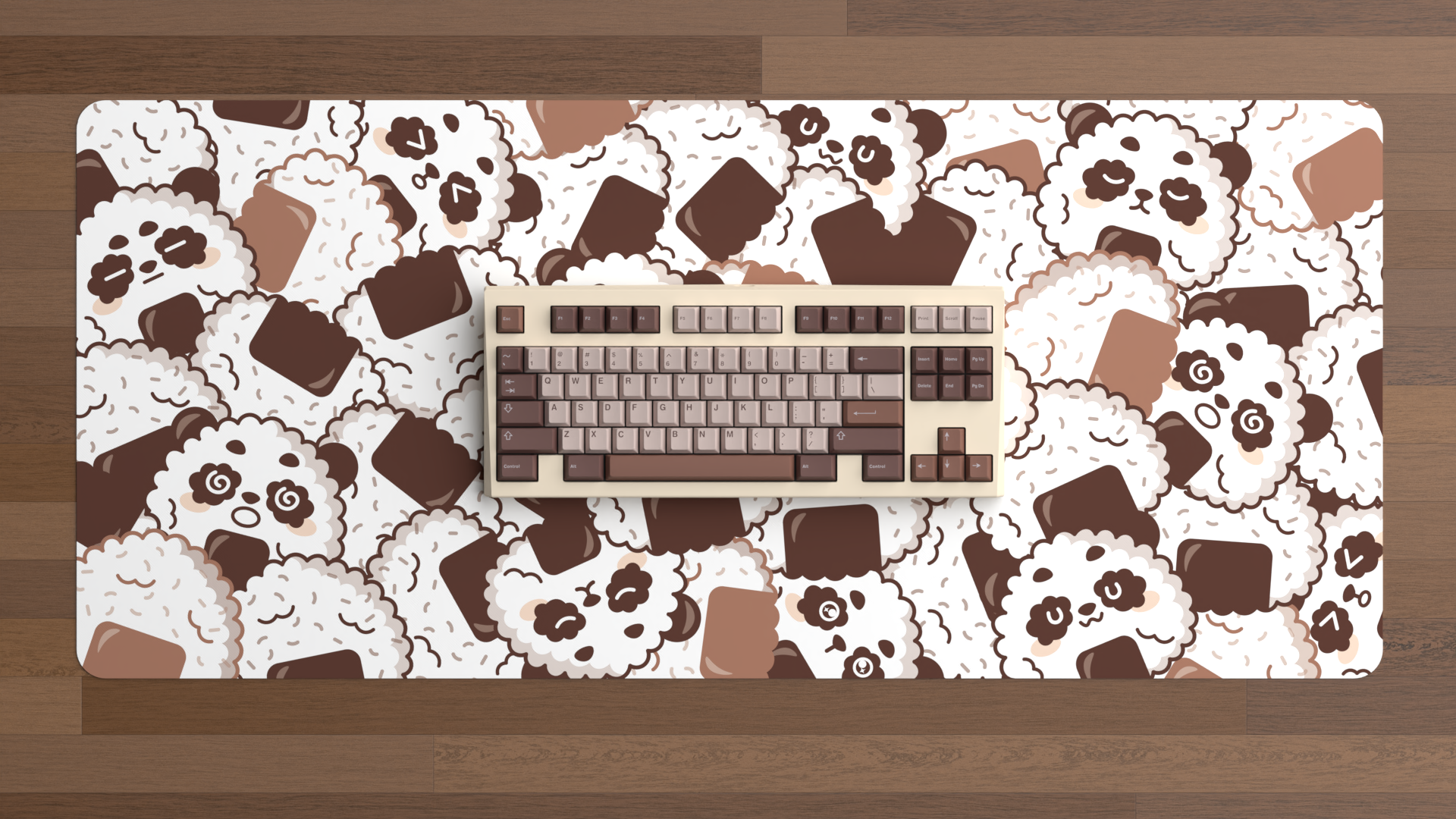 (Group Buy) Nigirimeshi Deskmats