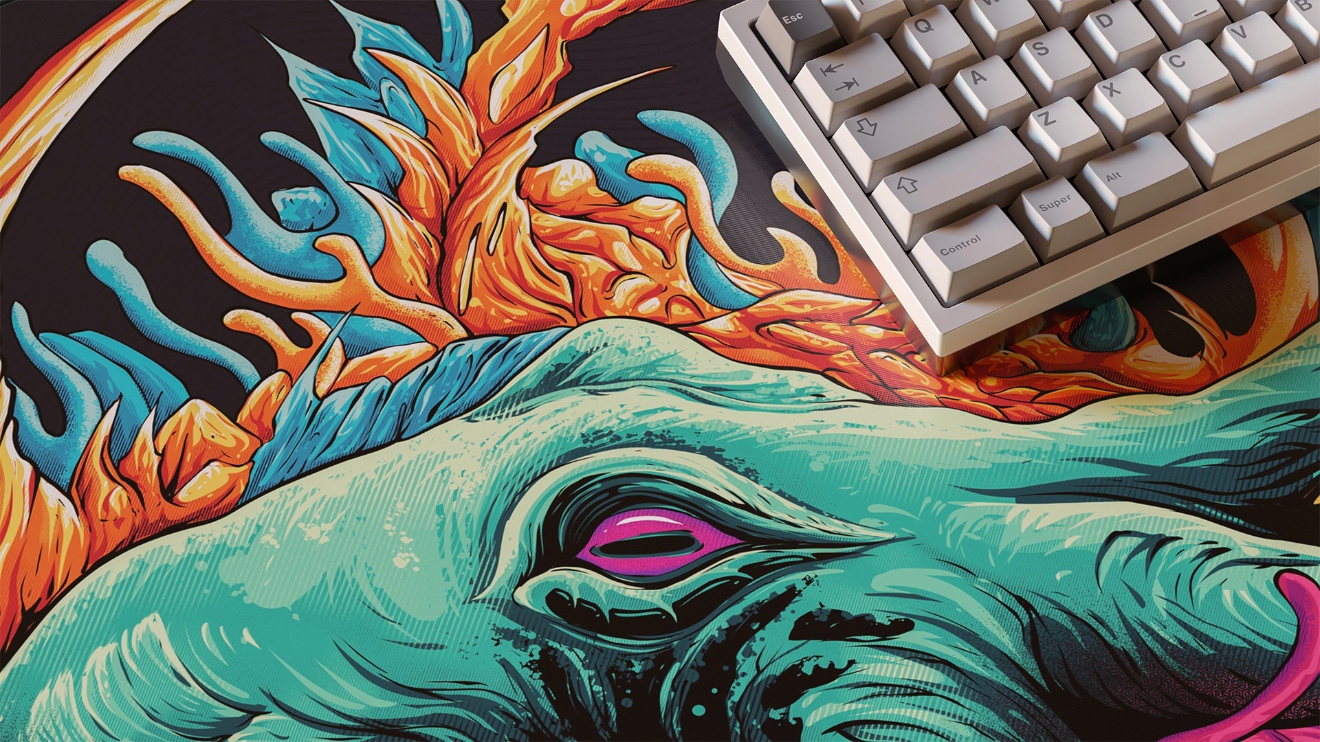 (In Stock) Kolkrabba Deskmat