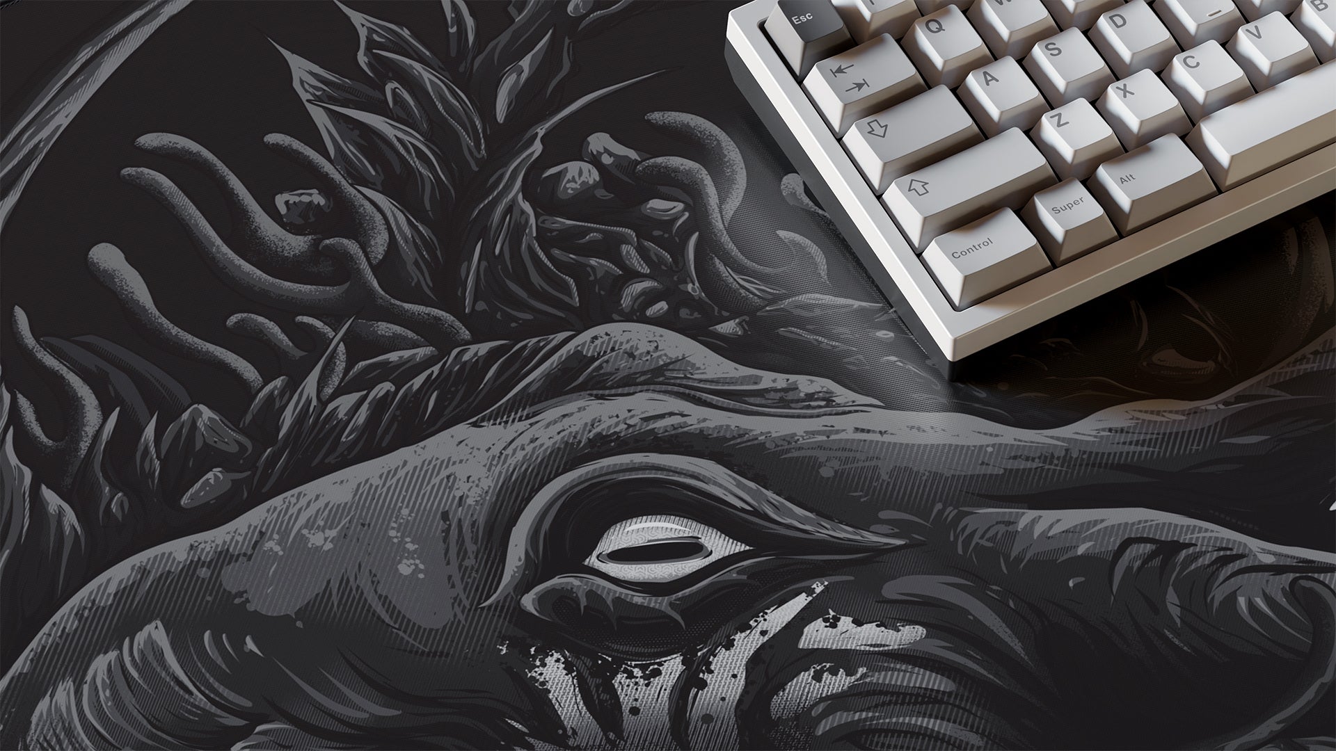 (In Stock) Kolkrabba Deskmat