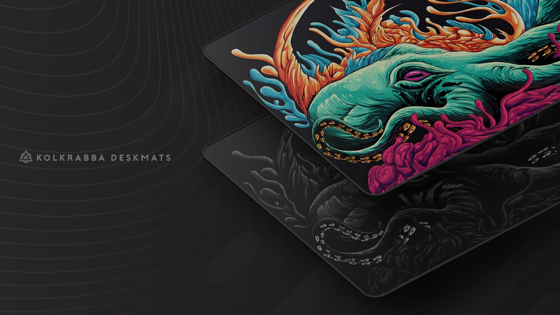 (In Stock) Kolkrabba Deskmat