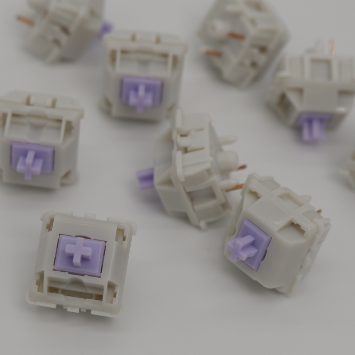 (In Stock) Lilac Linear Switches (10 Pack)