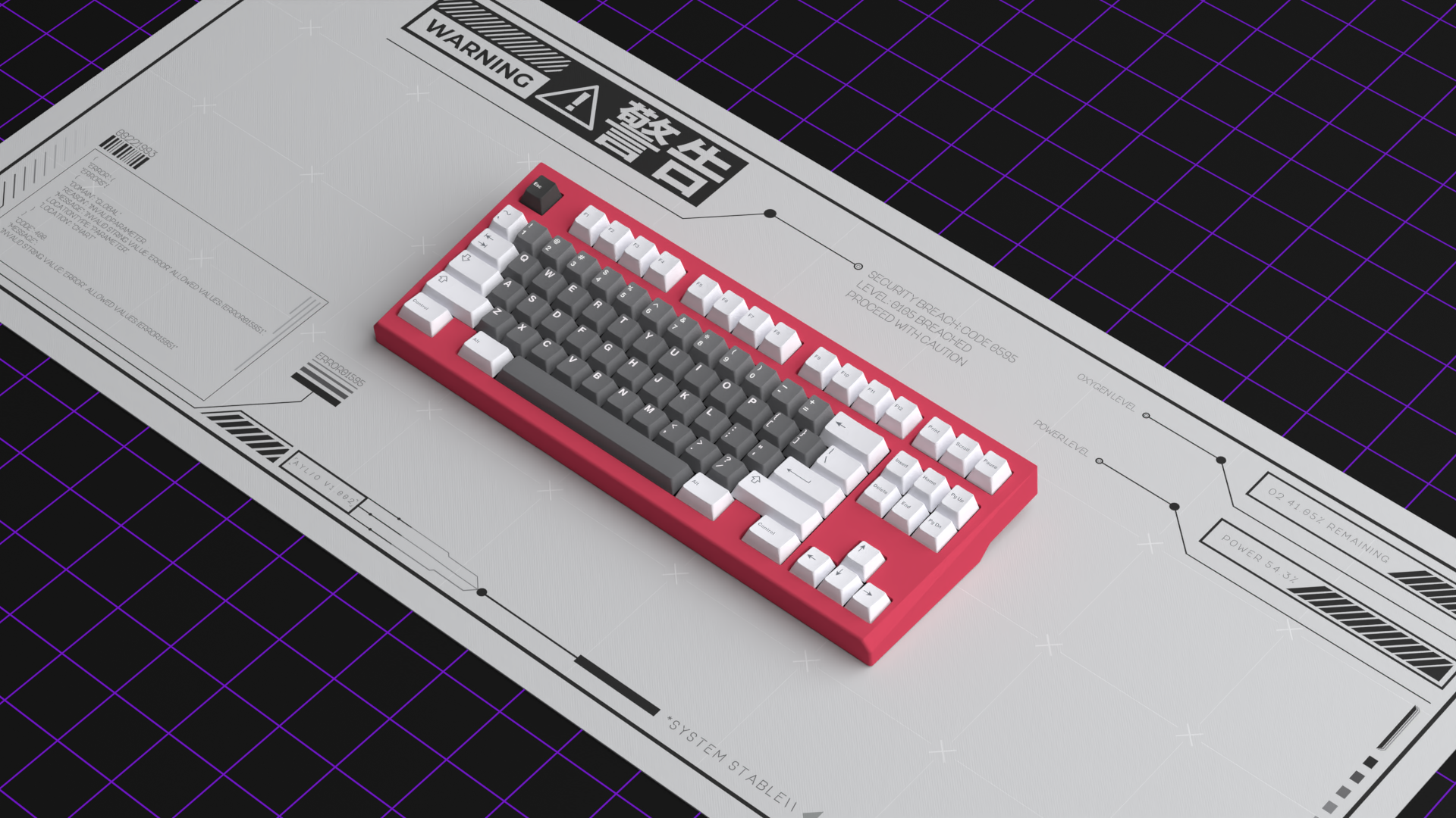 (Group Buy) CYBER CELL Deskmats