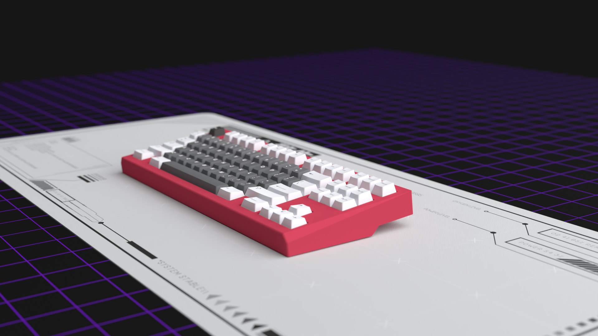 (Group Buy) CYBER CELL Deskmats