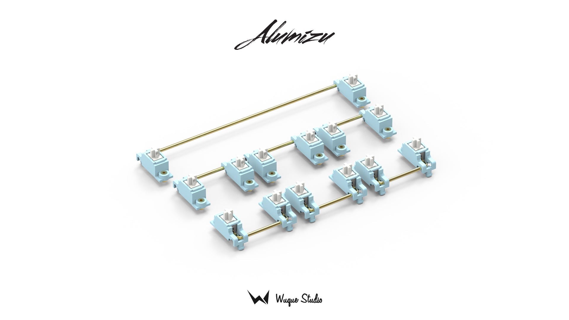 (In Stock) Aurora x Mizu AE (Aluminium Edition) Keyboard Kit