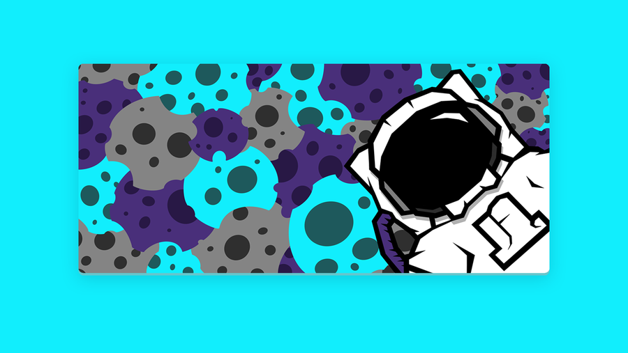 (In Stock) BLACKRIVER X TKC DESKMAT – MOONSTONE
