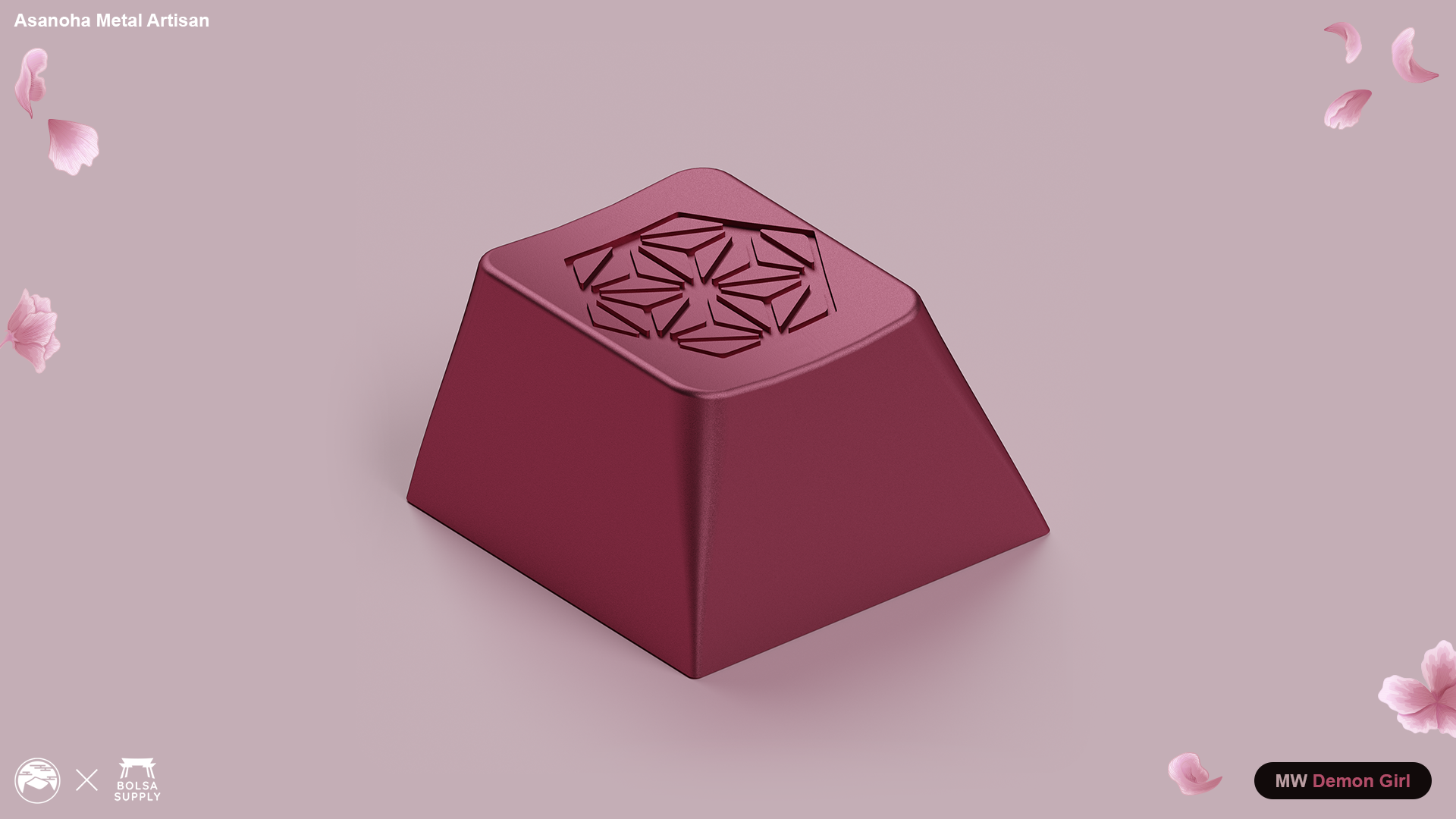 (In Stock) Bolsa Demon Girl Asanoha Artisan Extras