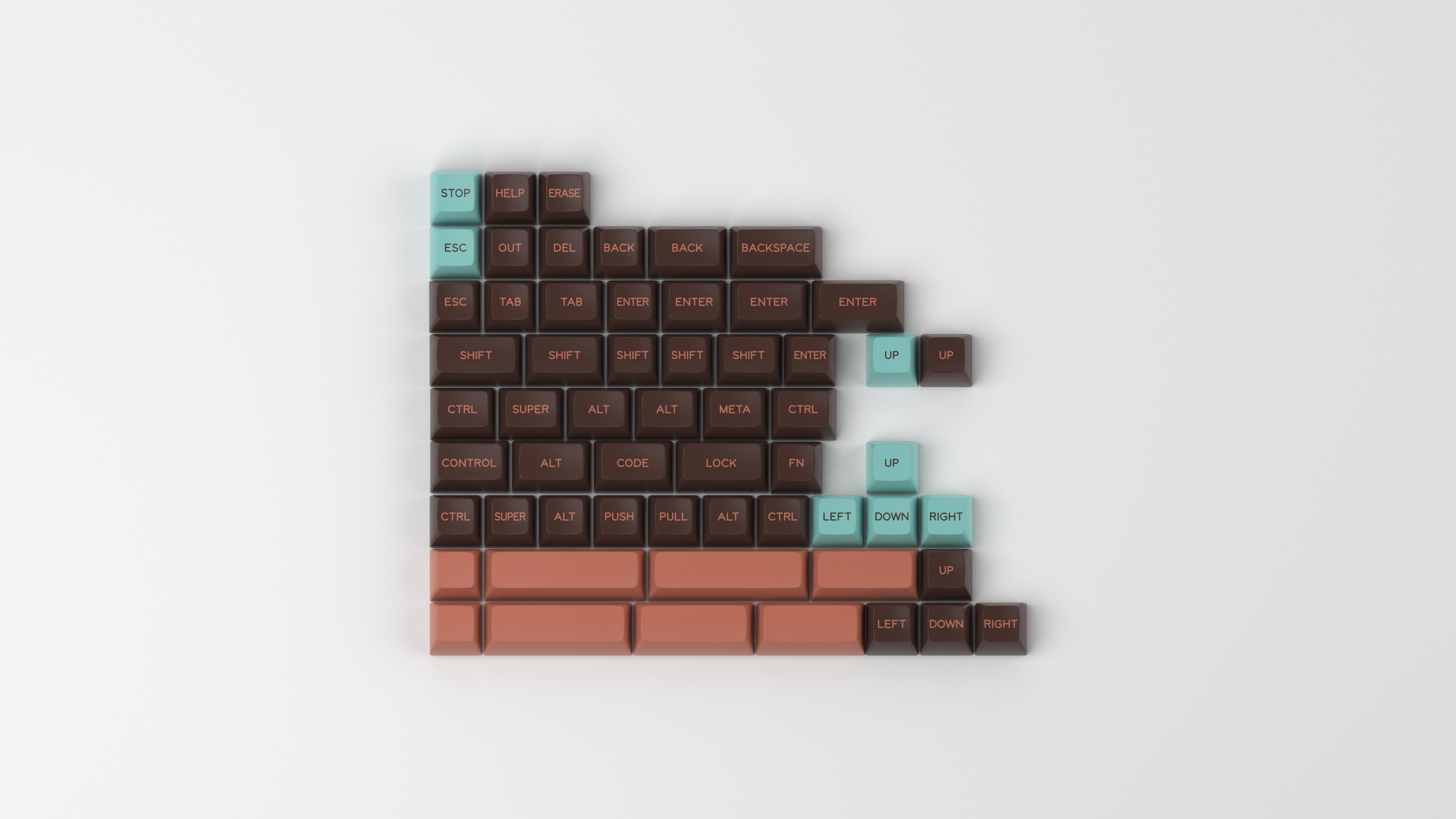 (In Stock) SA Copper Keycaps
