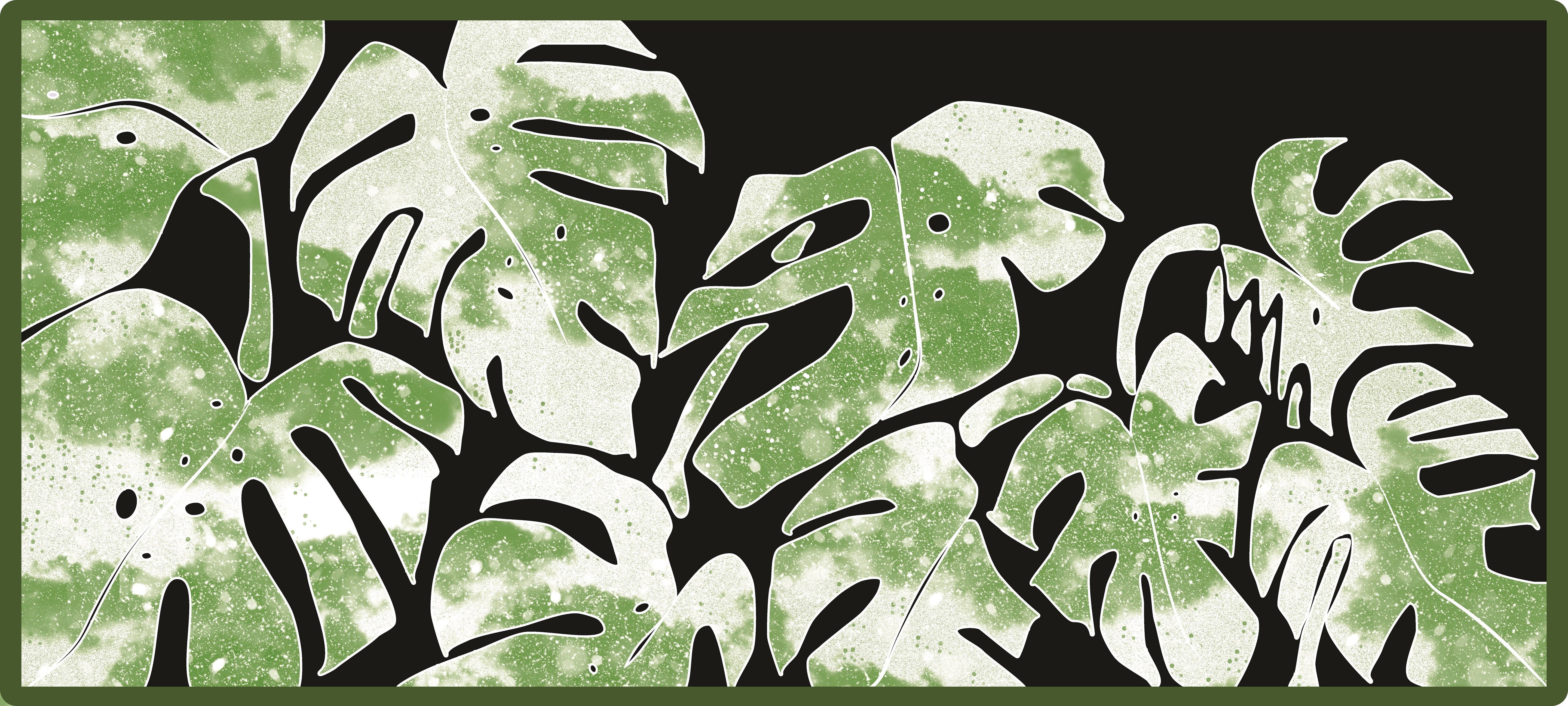 (Group Buy) Monstera Deskmat Series