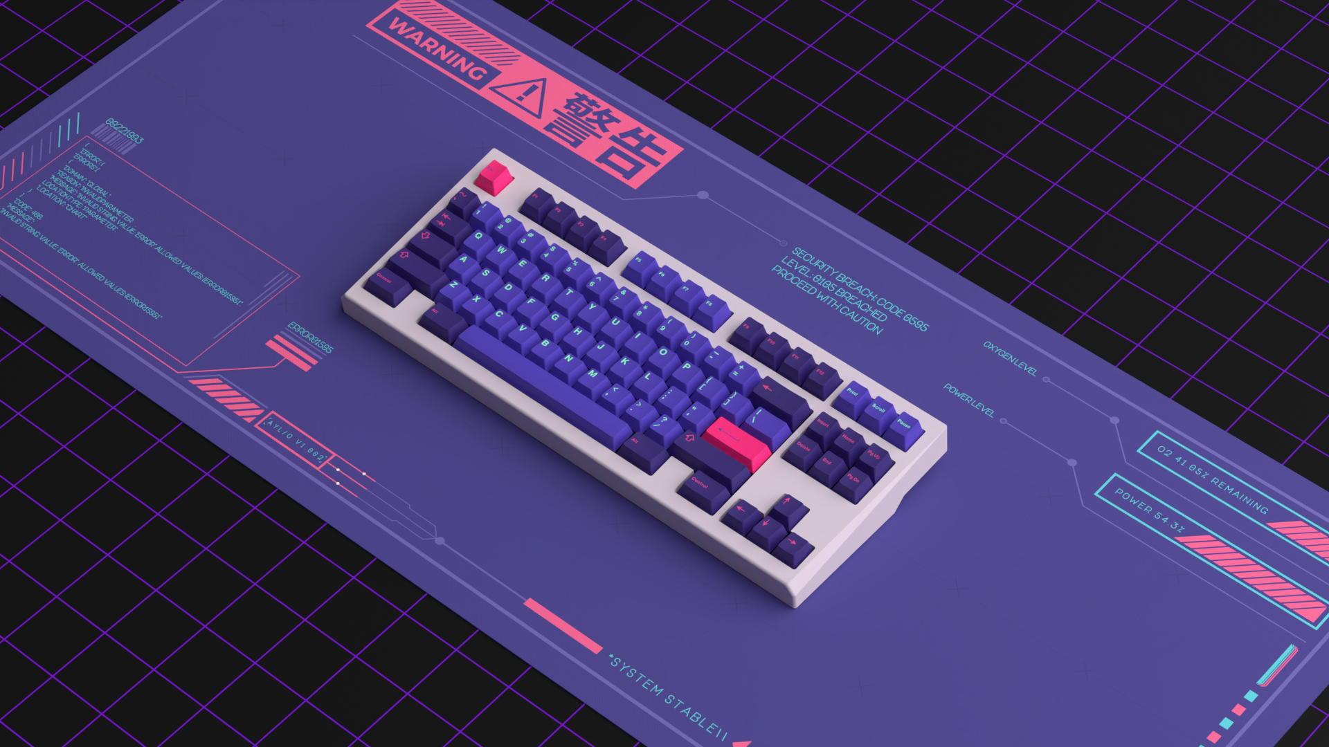 (Group Buy) CYBER CELL Deskmats