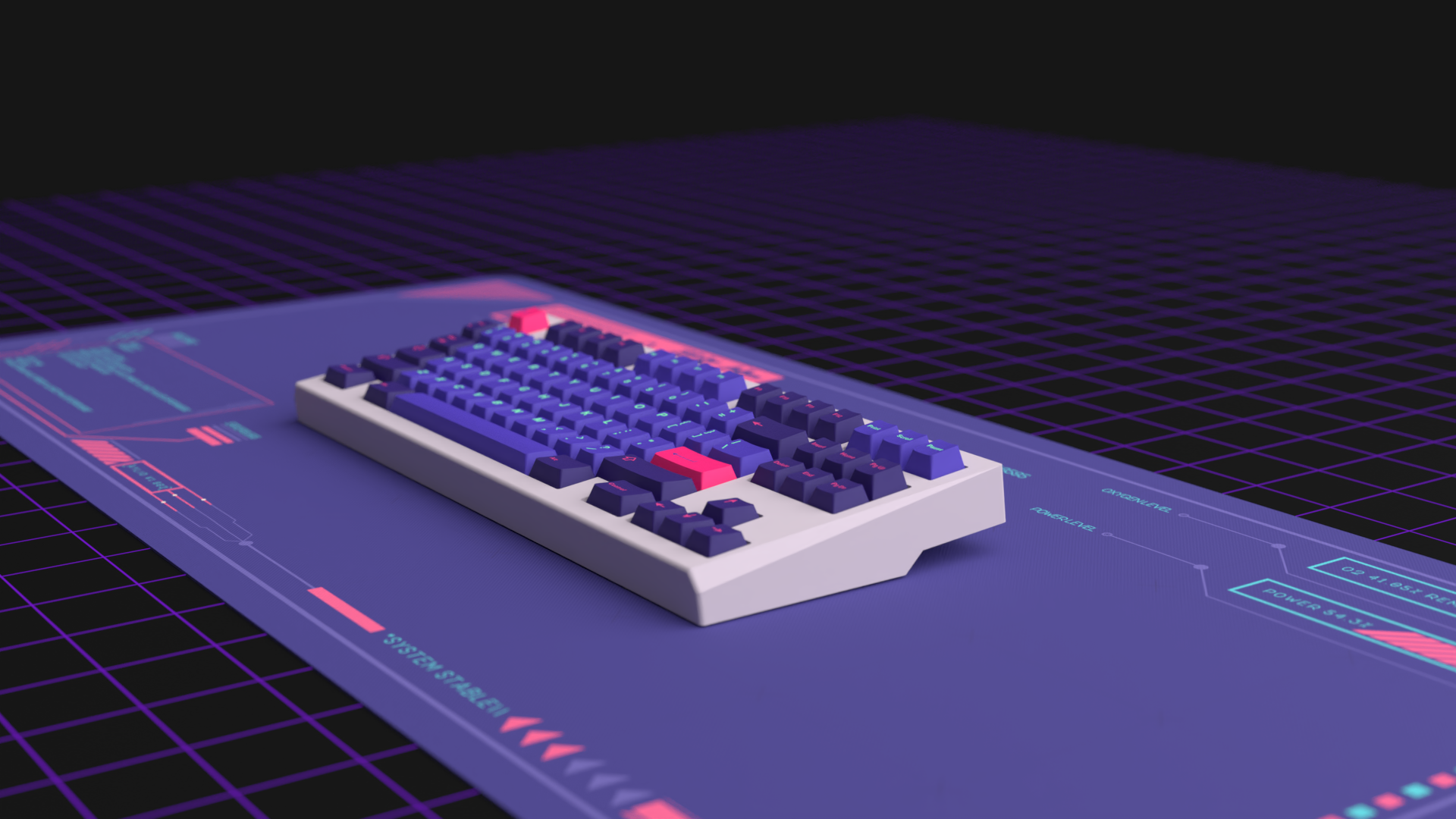 (Group Buy) CYBER CELL Deskmats