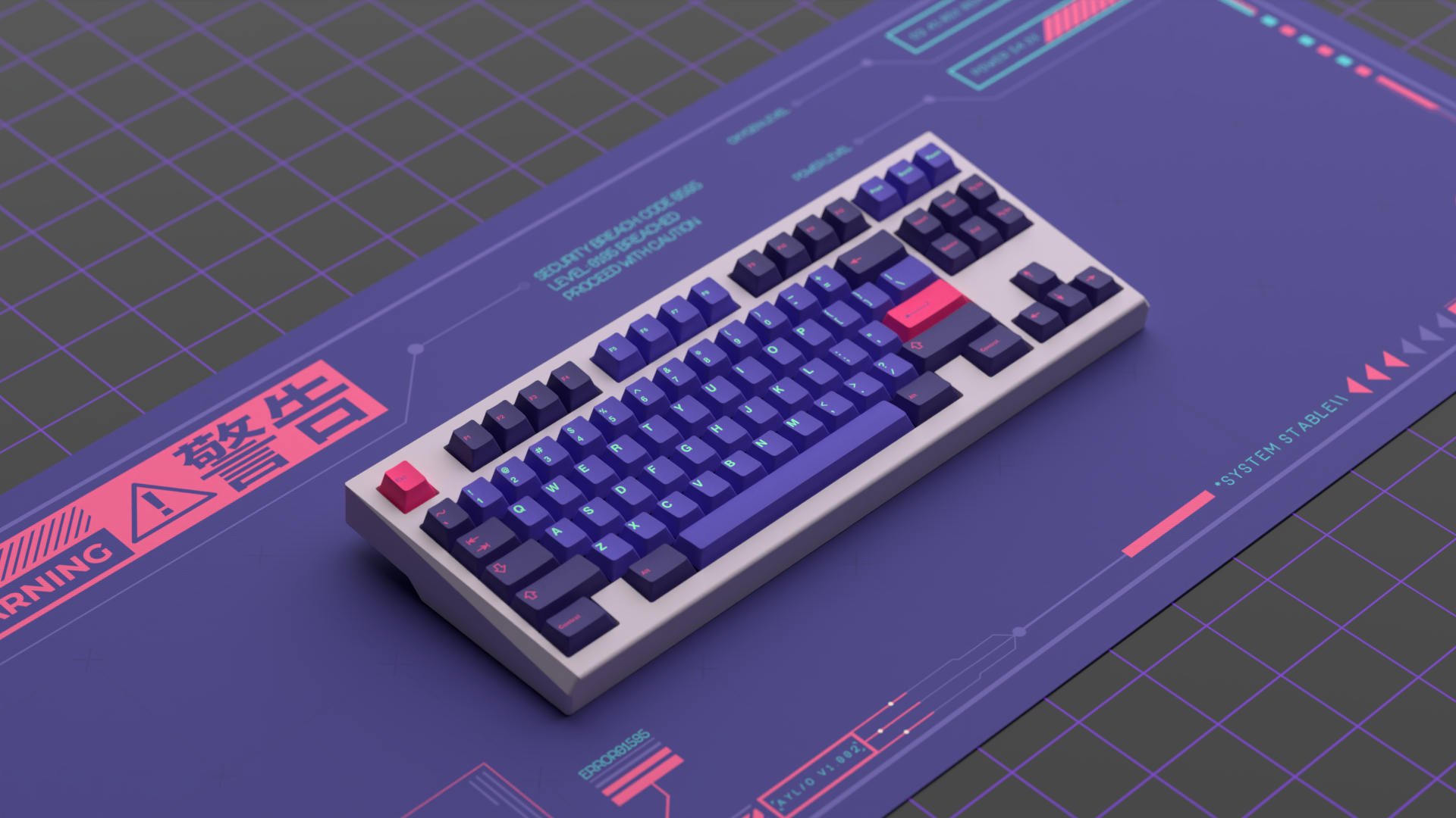 (Group Buy) CYBER CELL Deskmats