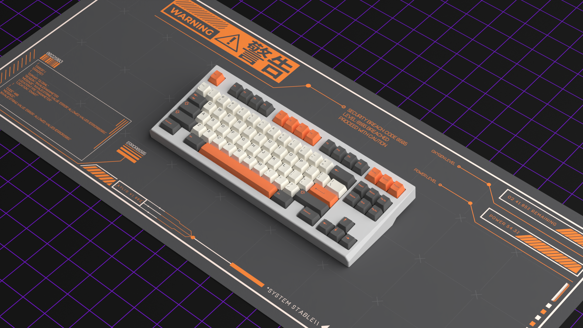 (Group Buy) CYBER CELL Deskmats