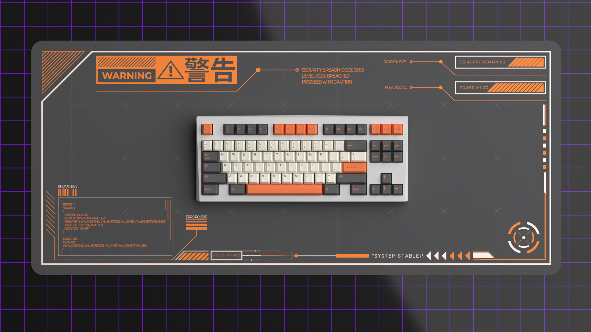 (Group Buy) CYBER CELL Deskmats