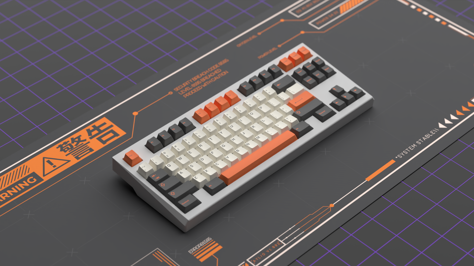 (Group Buy) CYBER CELL Deskmats