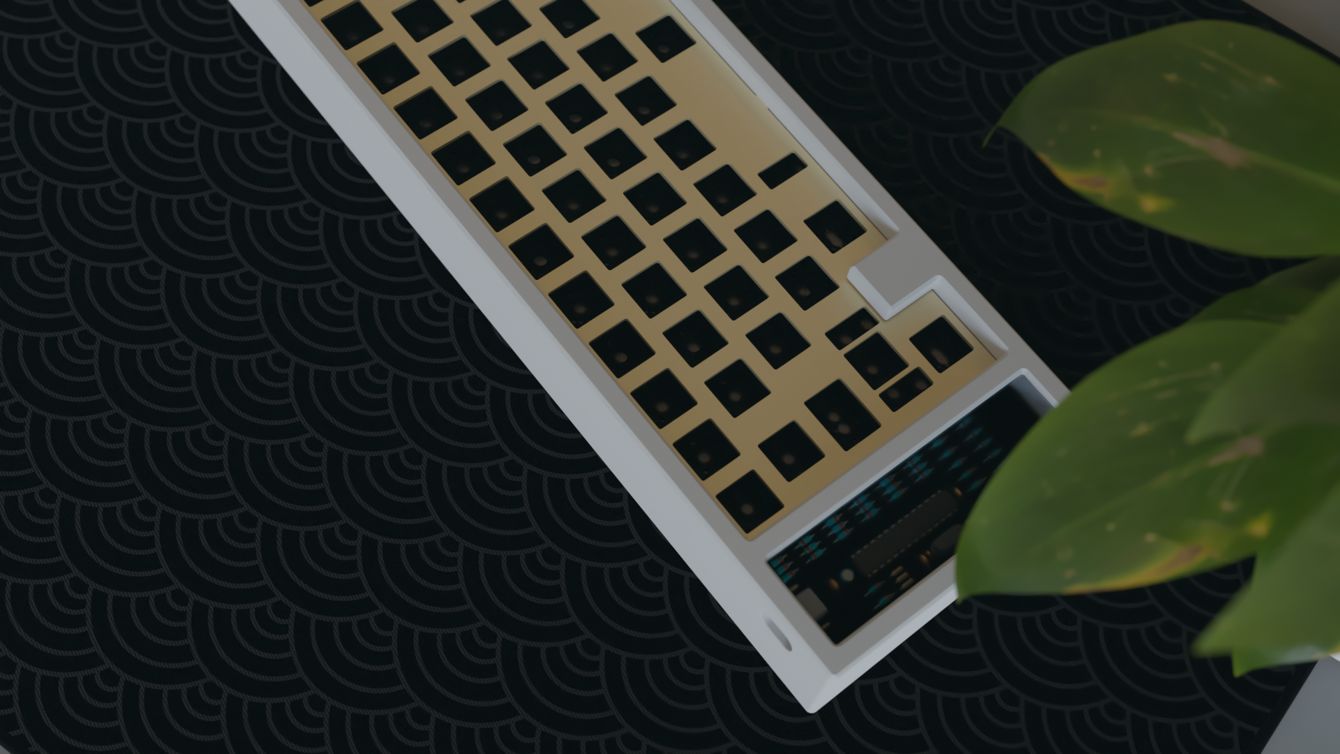 (In Stock) Wave Deskmat