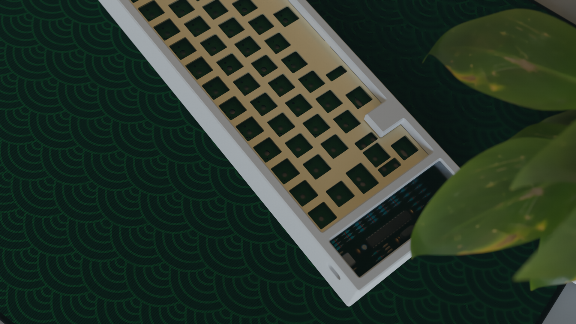 (In Stock) Wave Deskmat