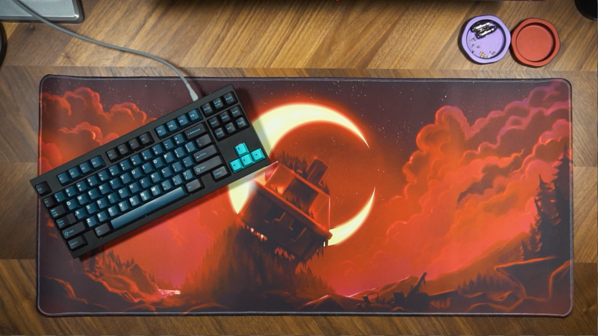 (In Stock) Moody Moon Series Deskmat