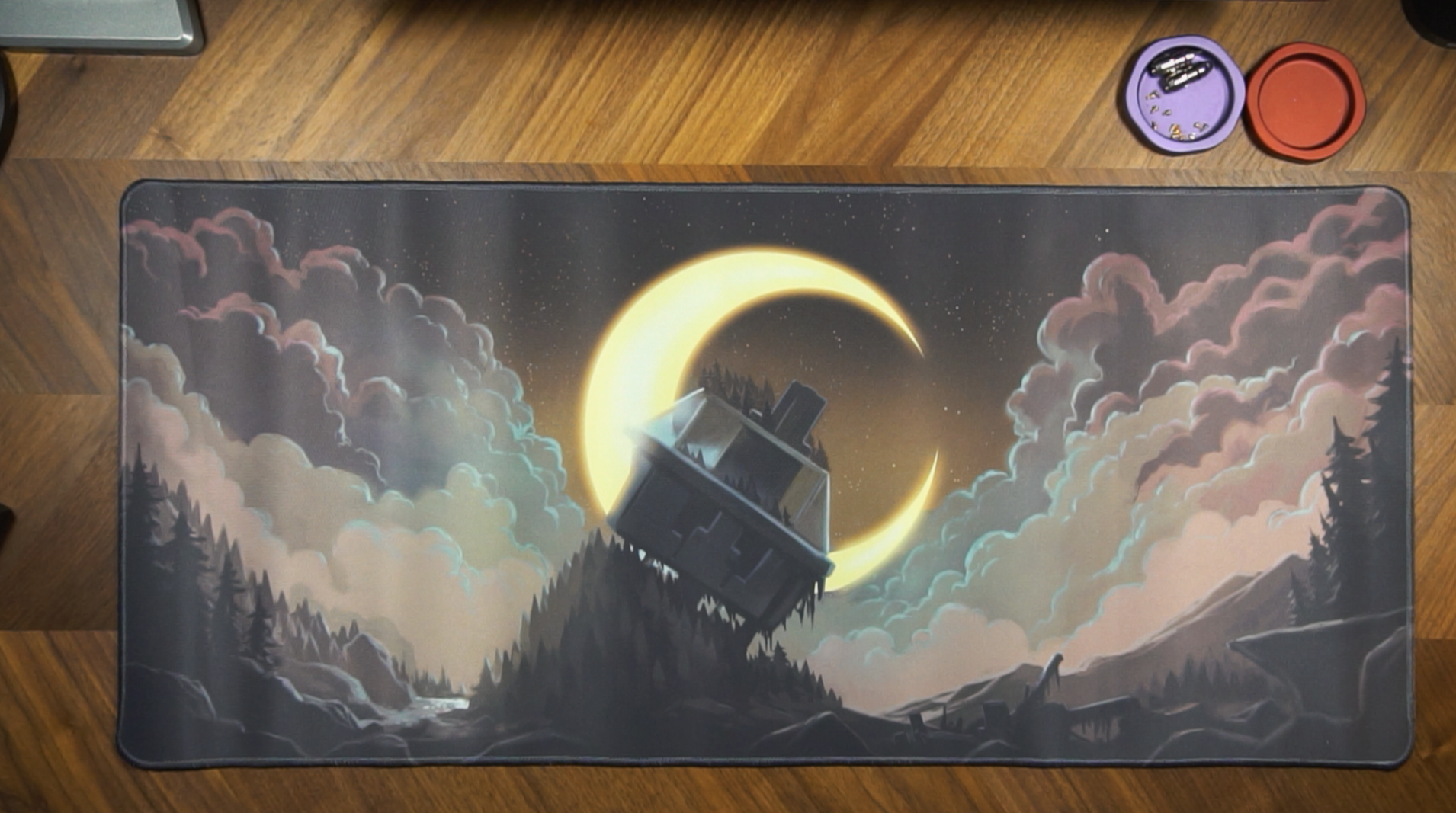 (In Stock) Moody Moon Series Deskmat