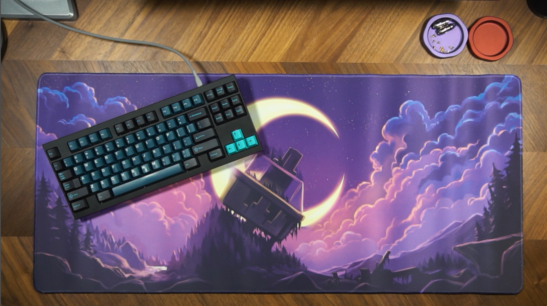(In Stock) Moody Moon Series Deskmat