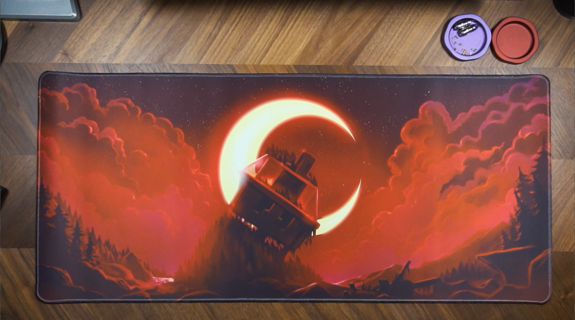 (In Stock) Moody Moon Series Deskmat