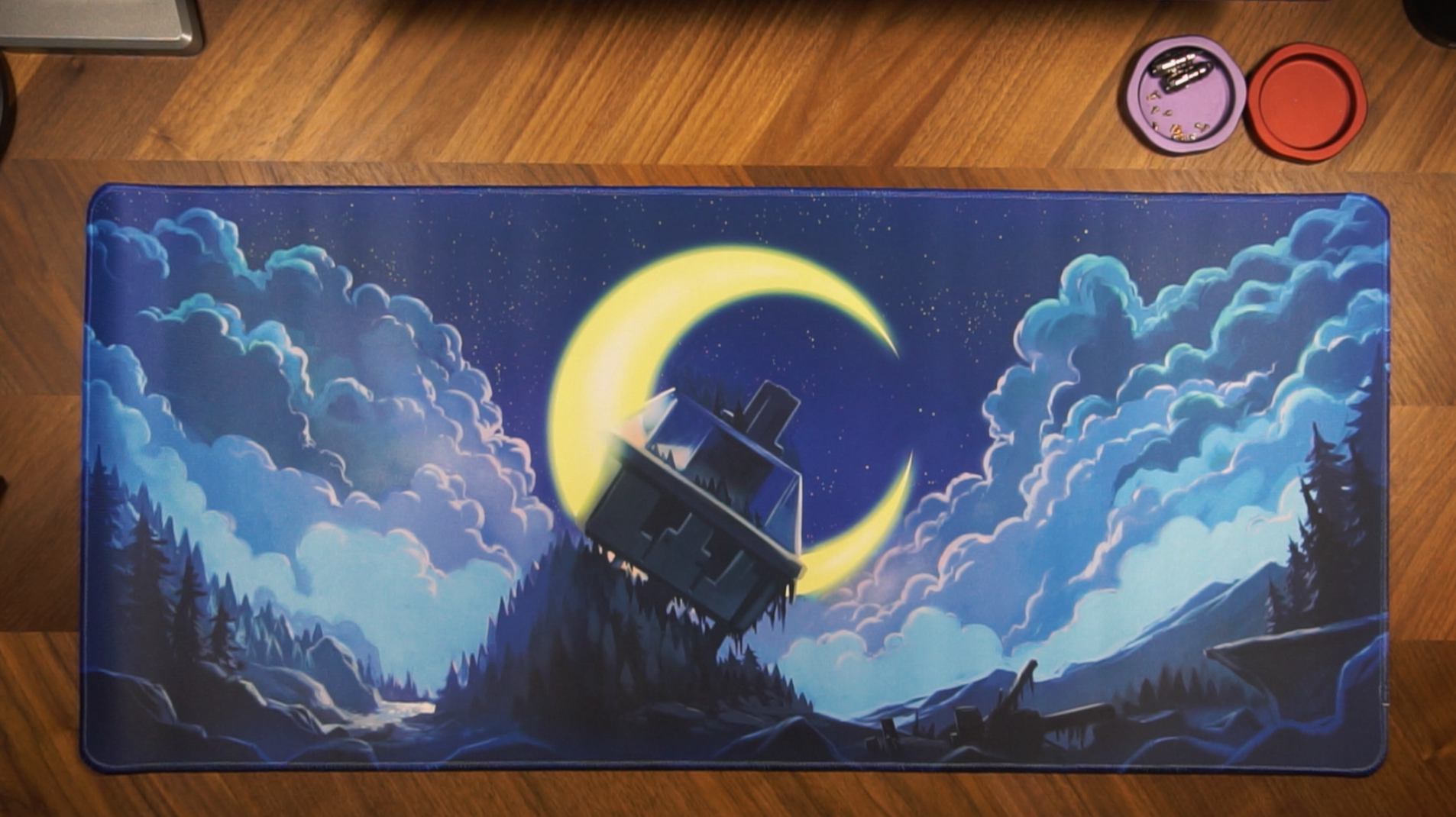 (In Stock) Moody Moon Series Deskmat