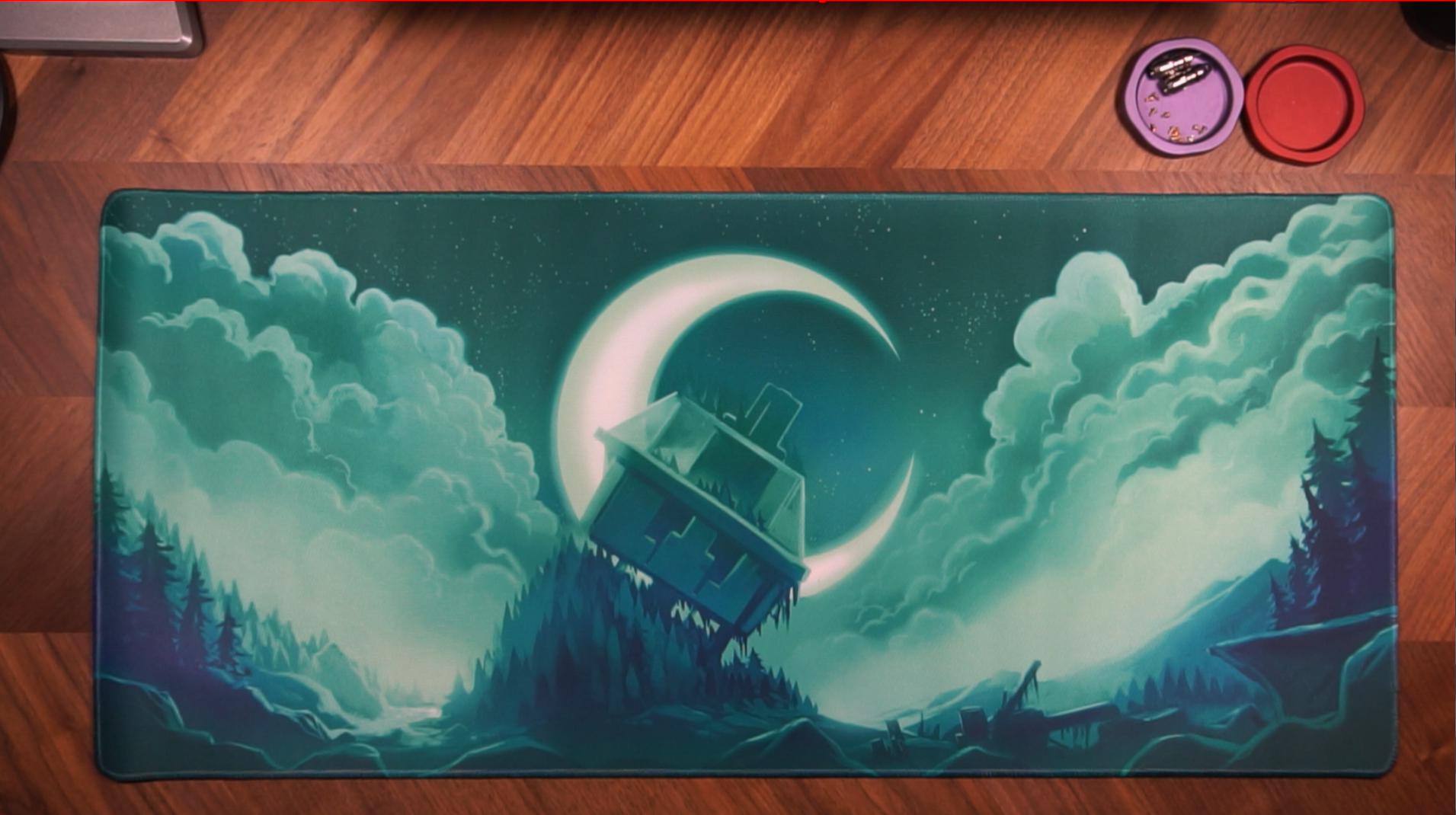 (In Stock) Moody Moon Series Deskmat
