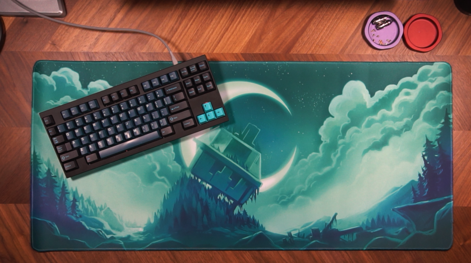 (In Stock) Moody Moon Series Deskmat