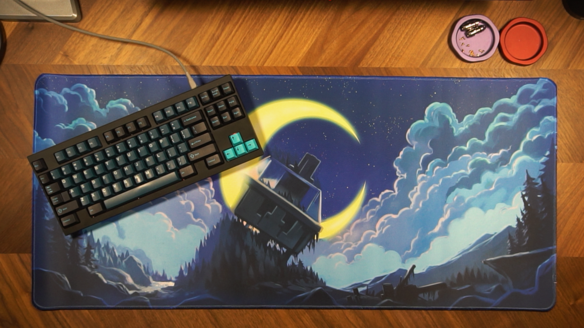 (In Stock) Moody Moon Series Deskmat