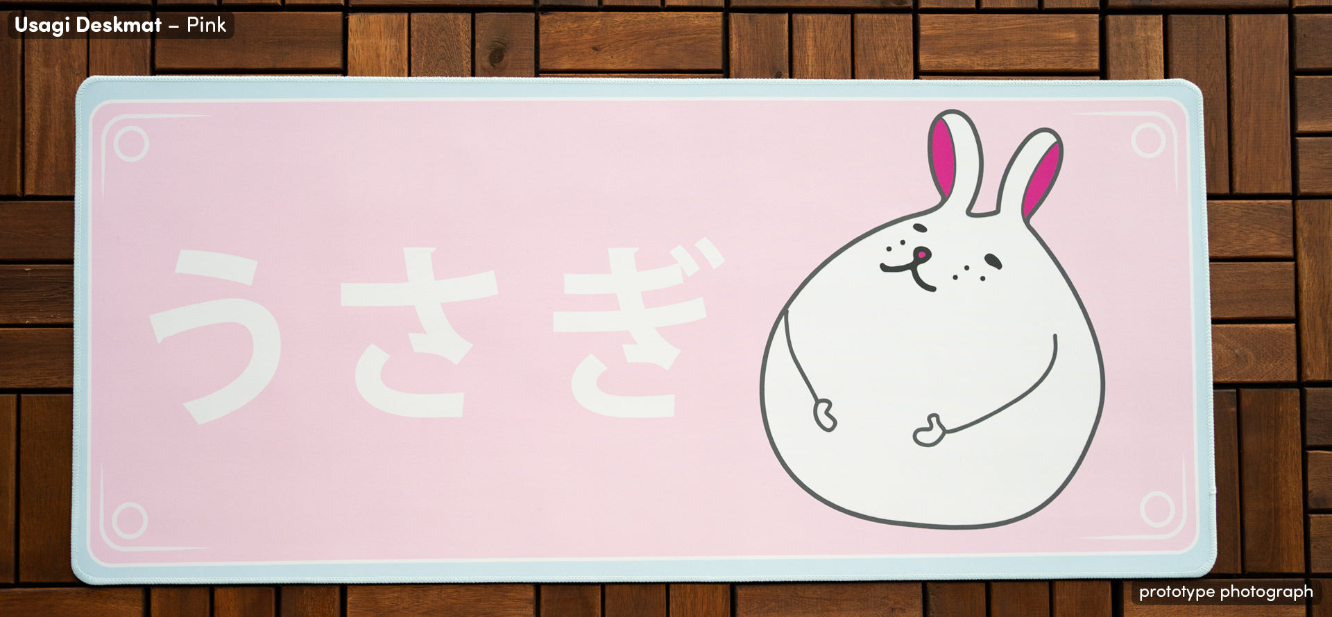 (Group Buy) Usagi Deskmats