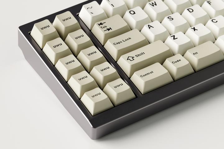(In Stock) GMK Beige/WoB uwu Macro Add-on Kit