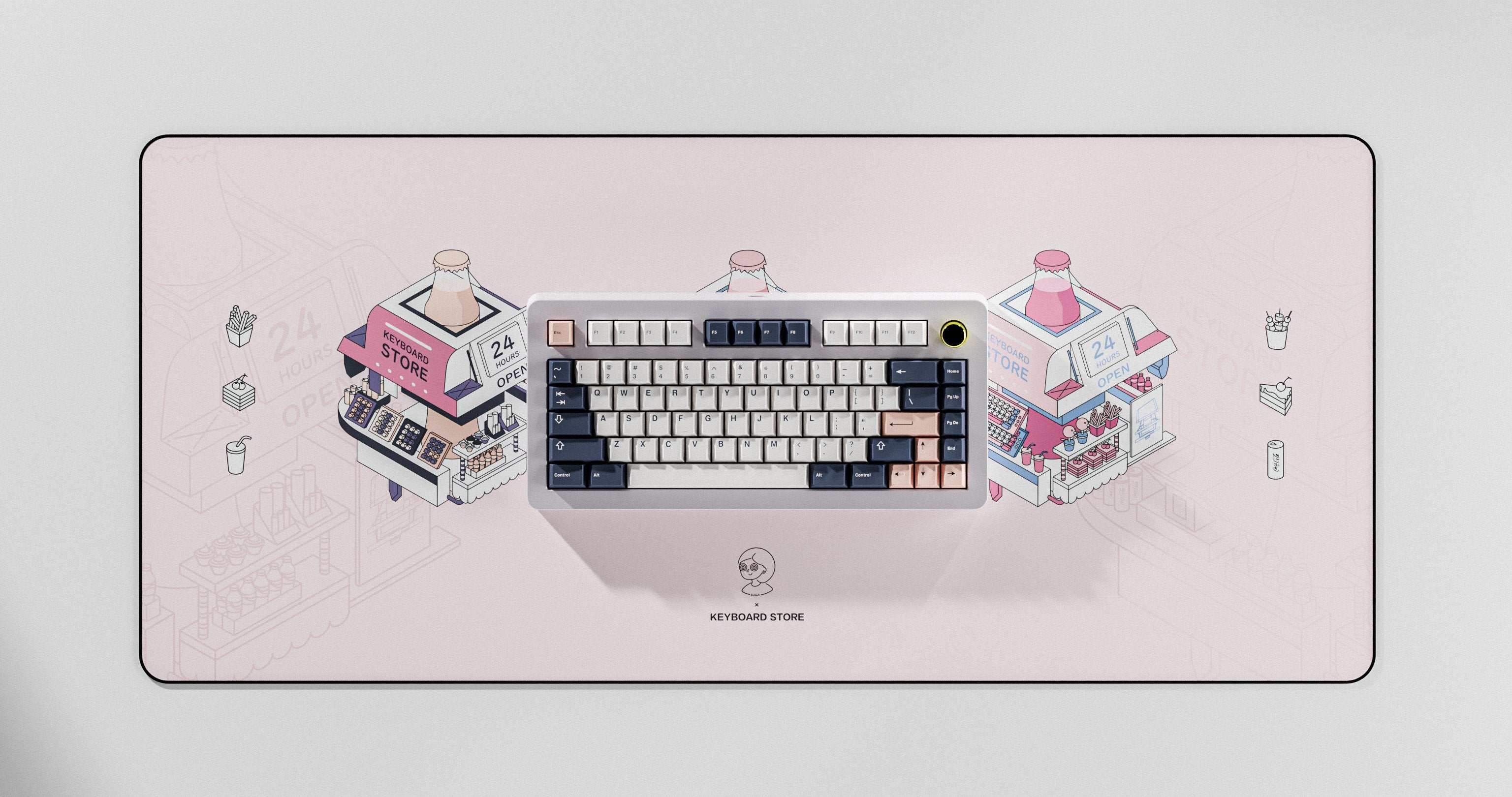 (In Stock) Kiga K-Store Deskmats