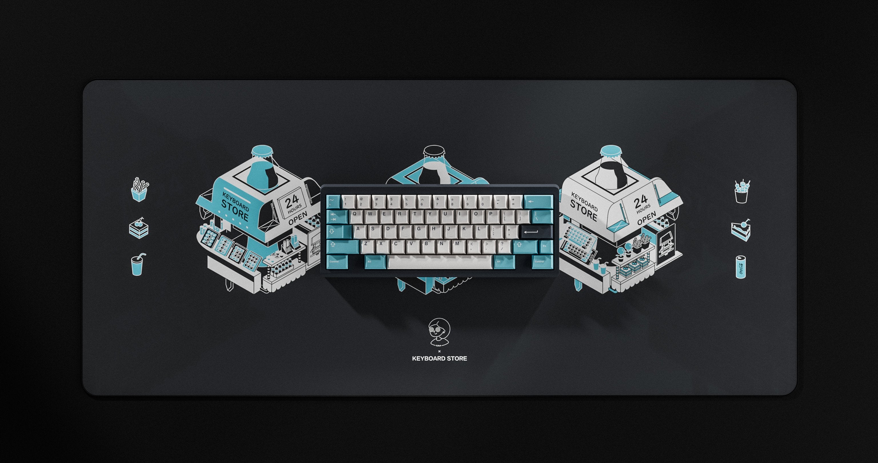(In Stock) Kiga K-Store Deskmats