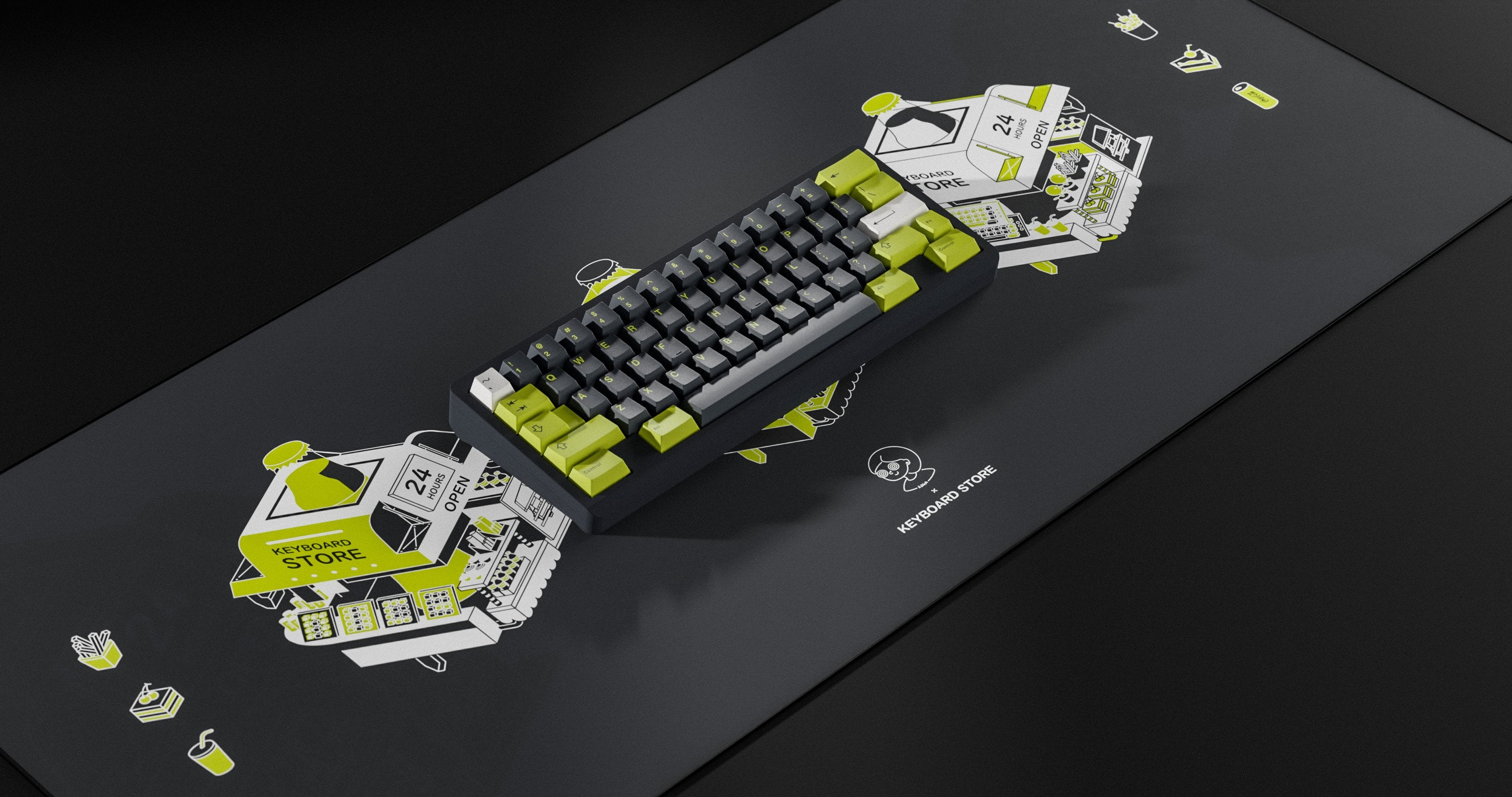 (In Stock) Kiga K-Store Deskmats