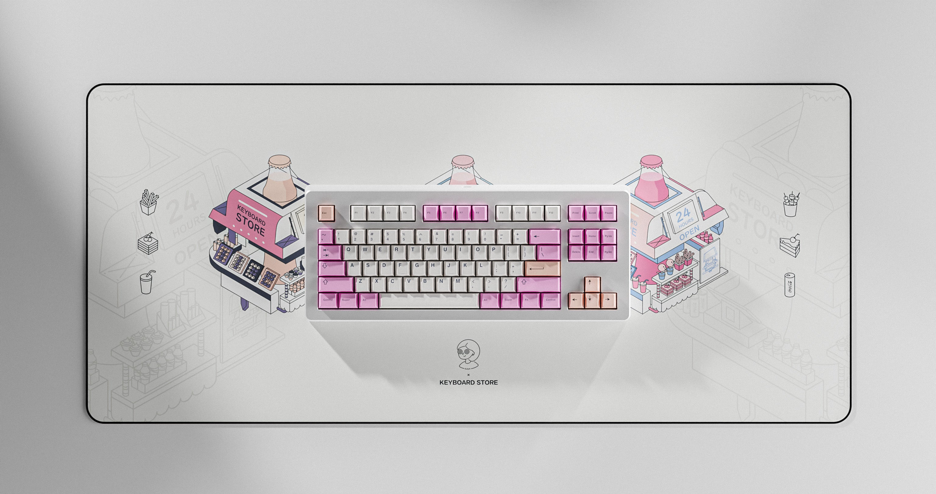 (Group Buy) K-Store Deskmats