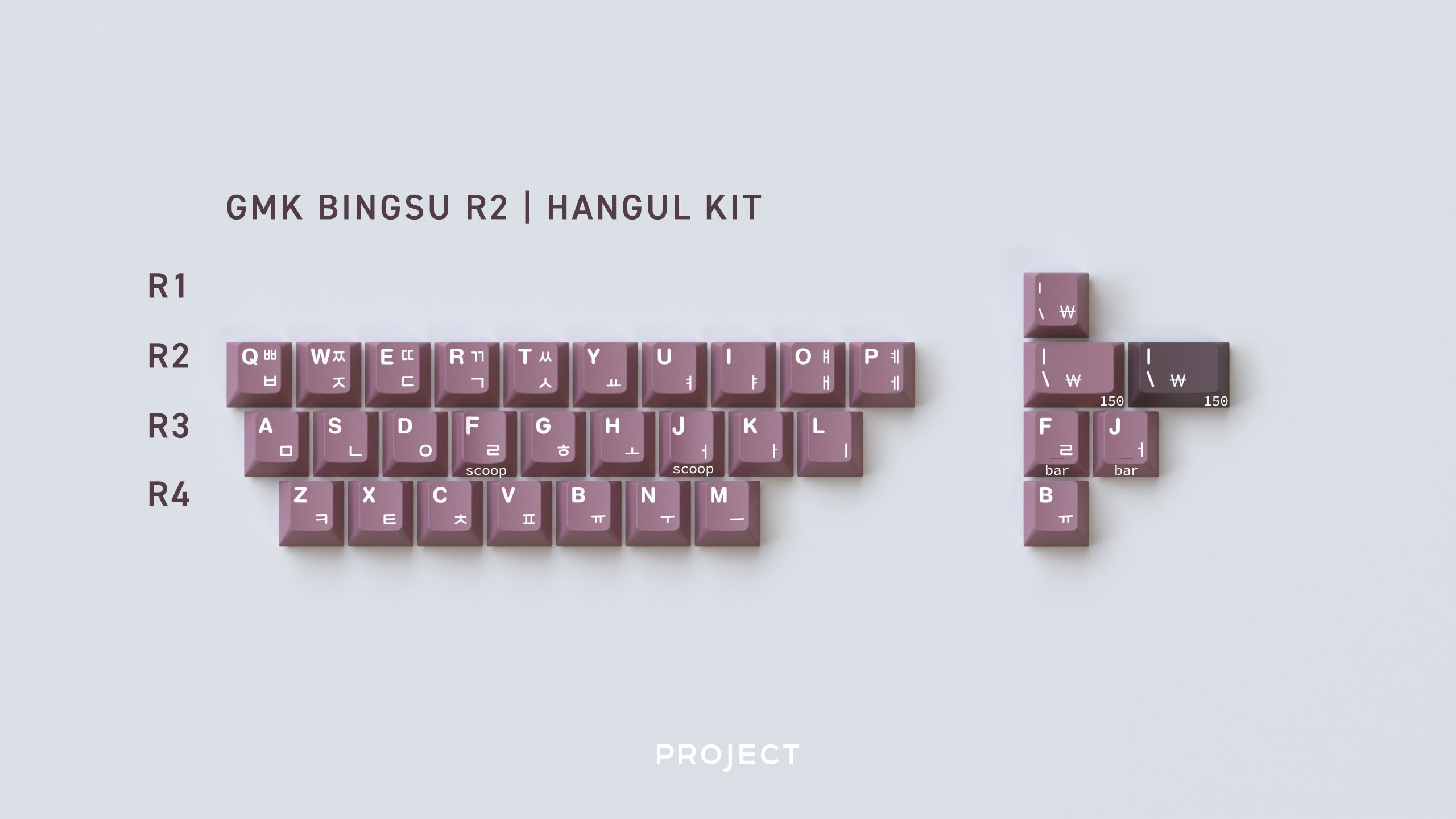 (In Stock) GMK Bingsu R2