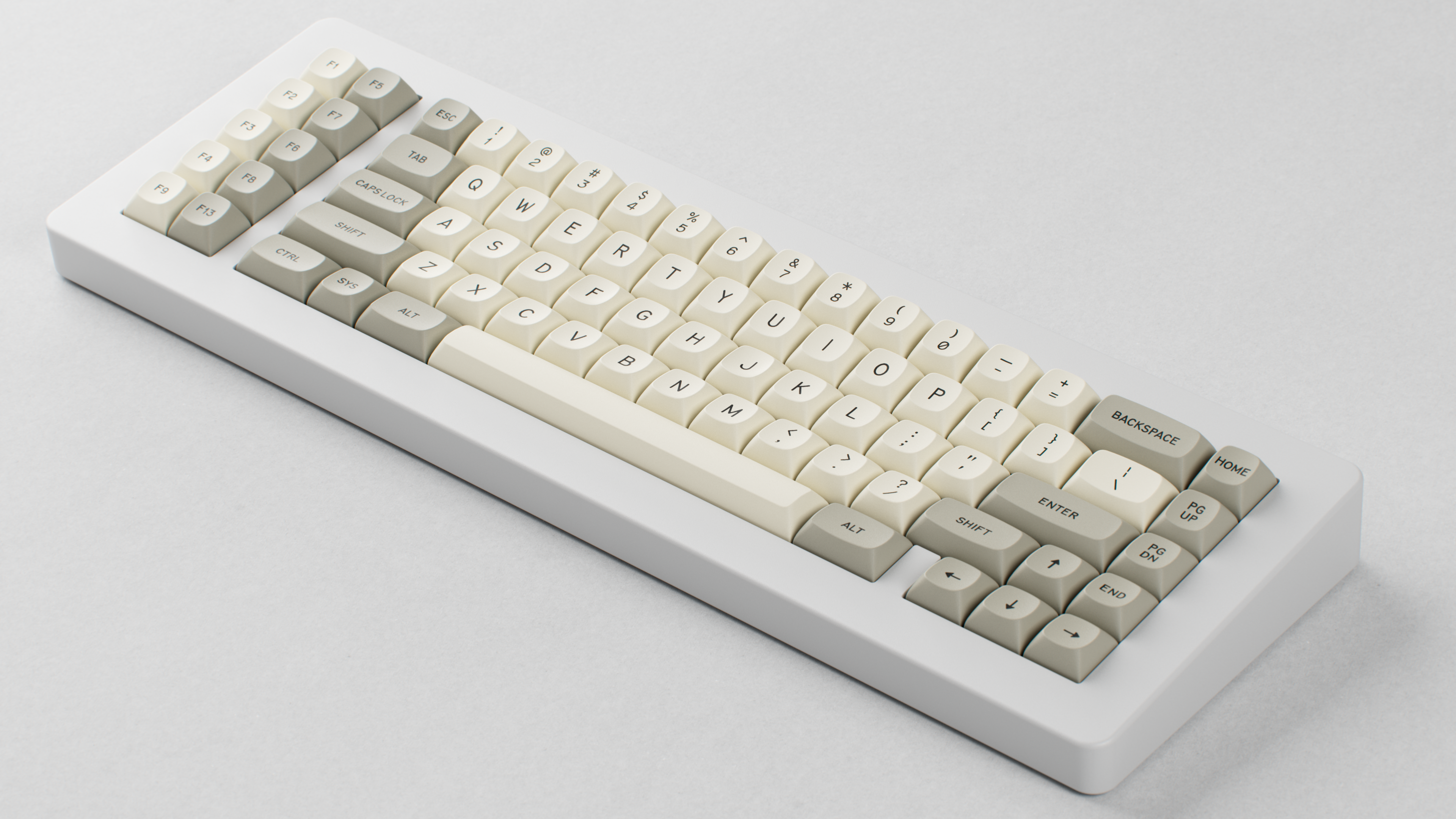 (Group Buy) GMK MTNU Beige Keycap Set