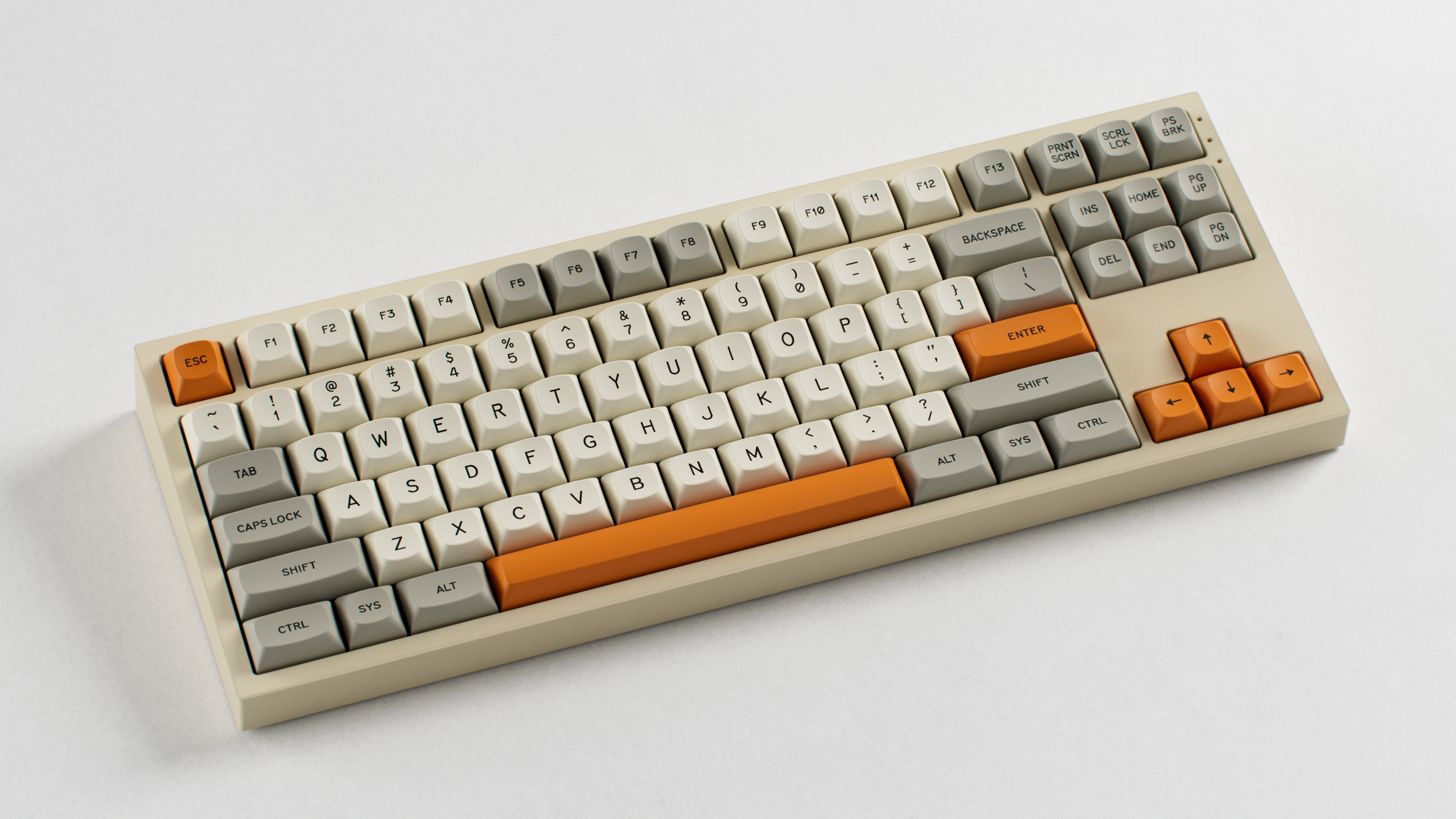 (Group Buy) GMK MTNU Beige Keycap Set