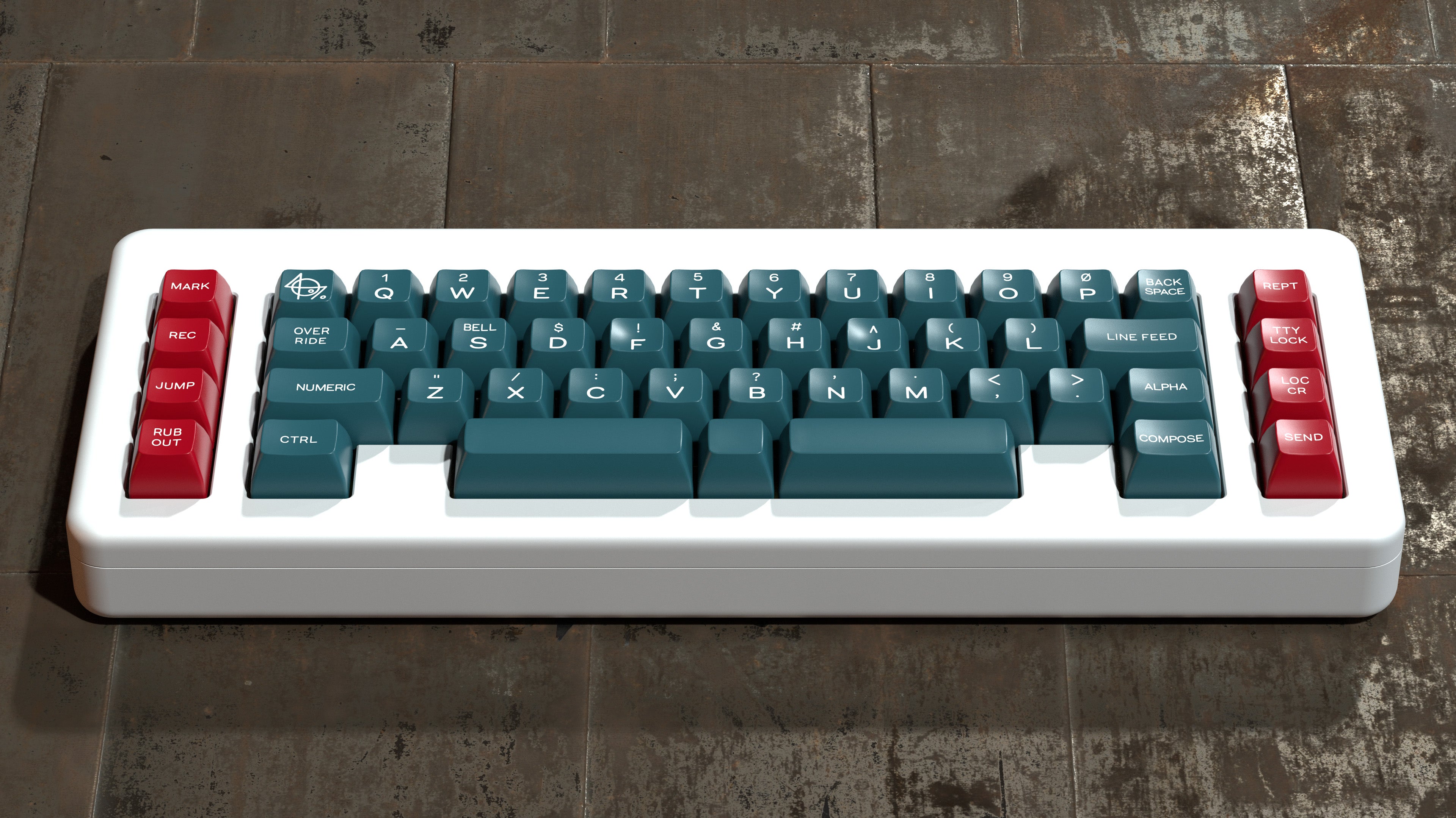 (Group Buy) SA Teletype Keycaps