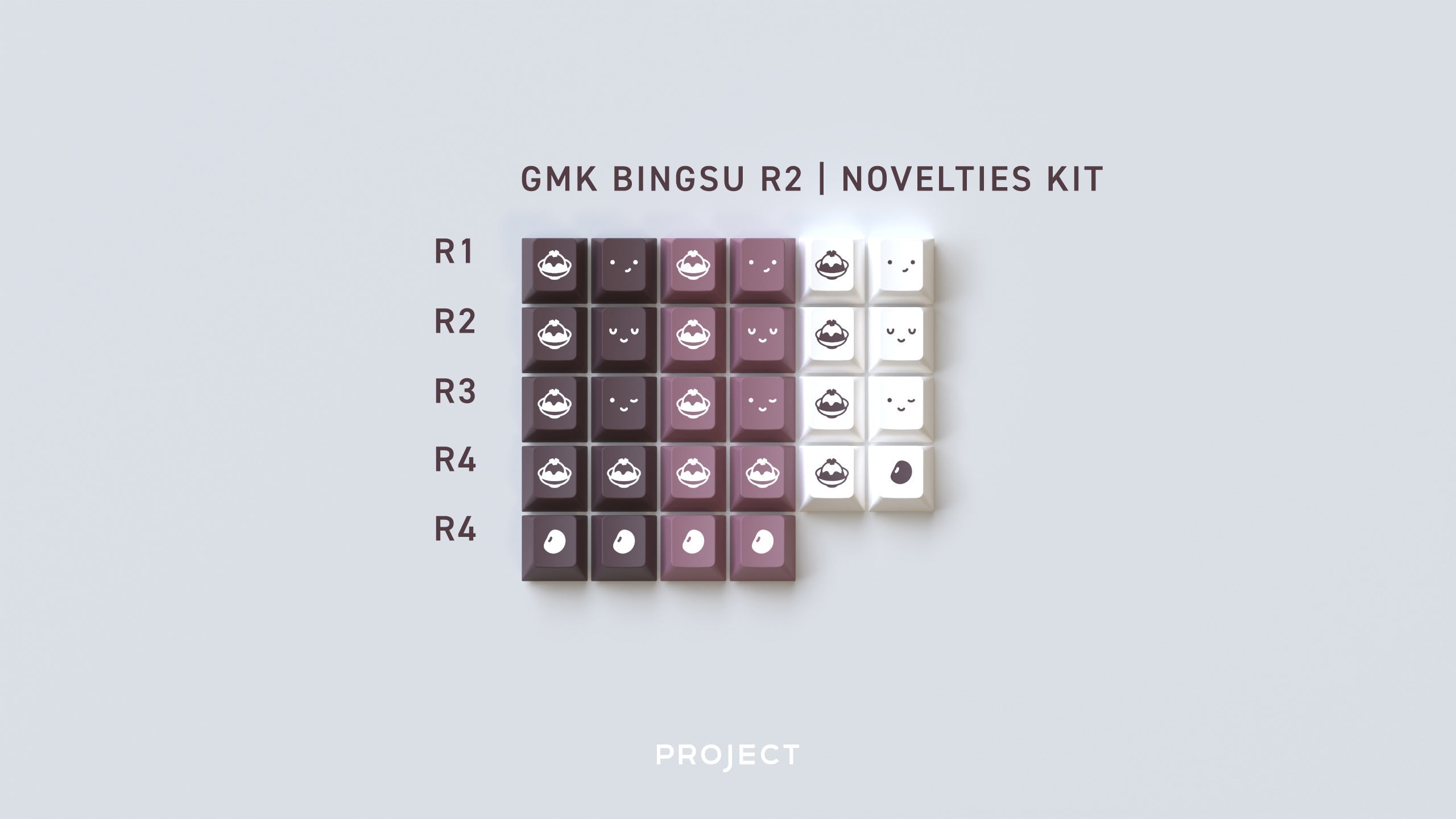 (In Stock) GMK Bingsu R2