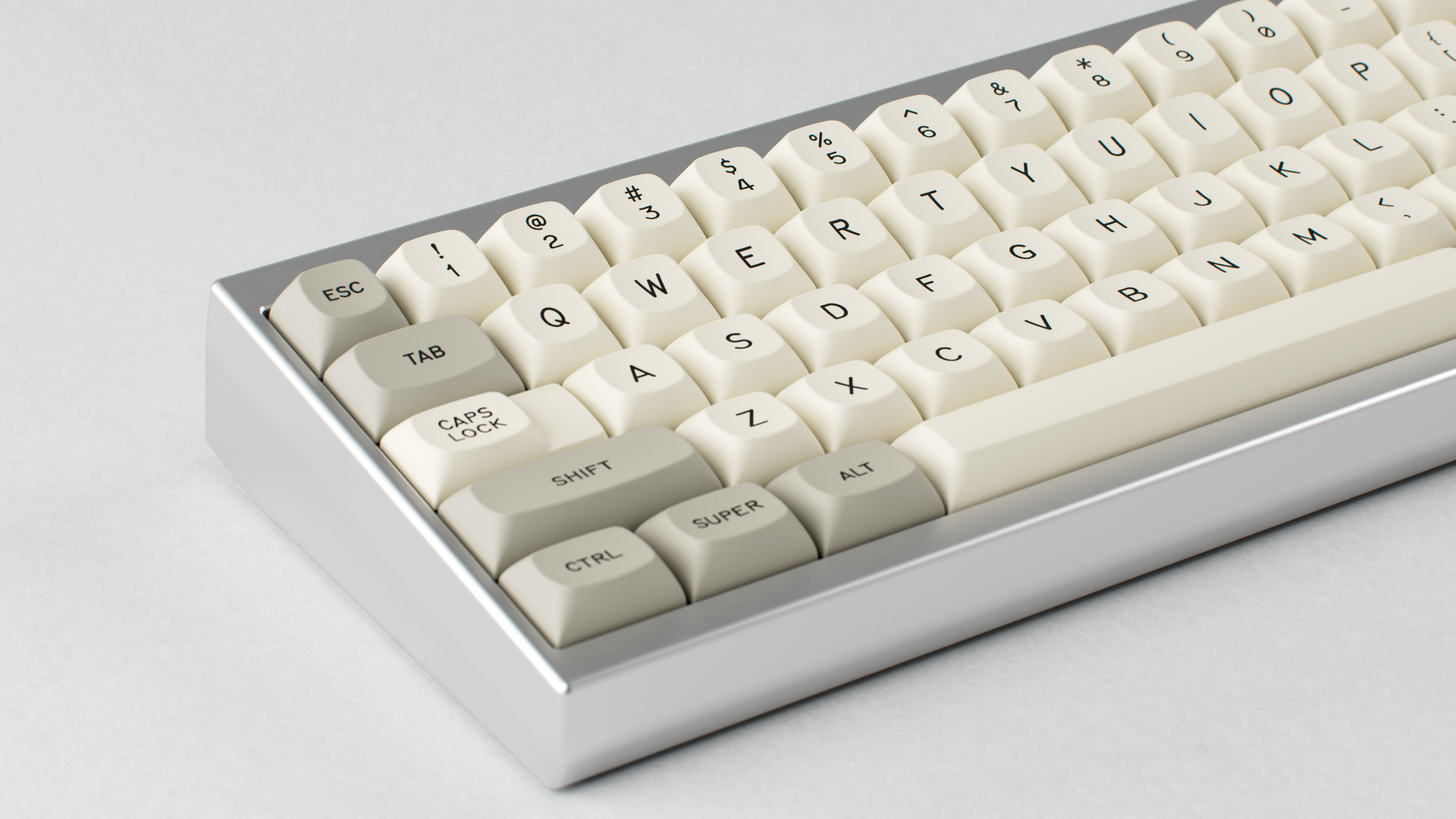 (Group Buy) GMK MTNU Beige Keycap Set