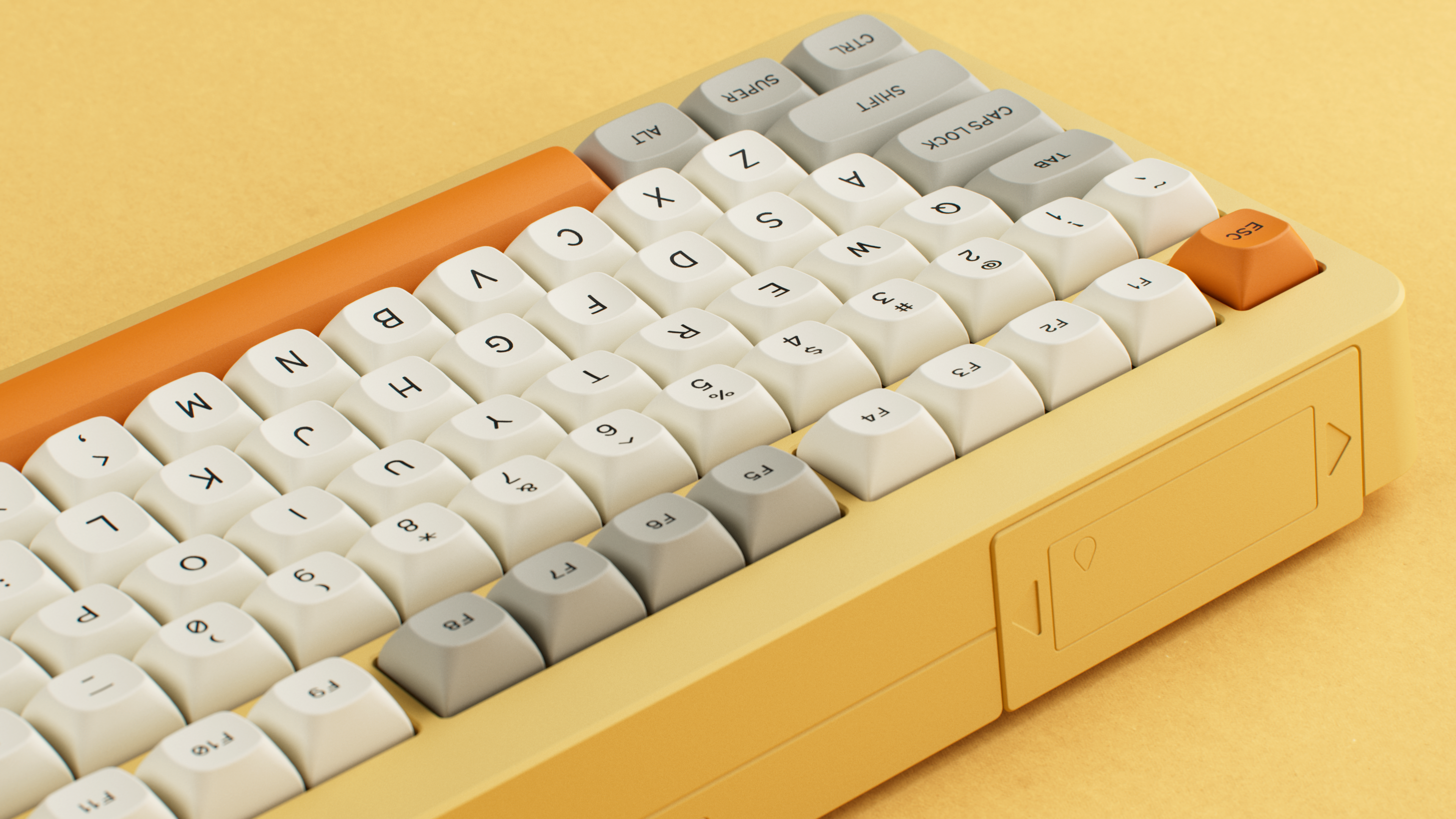 (Group Buy) GMK MTNU Beige Keycap Set