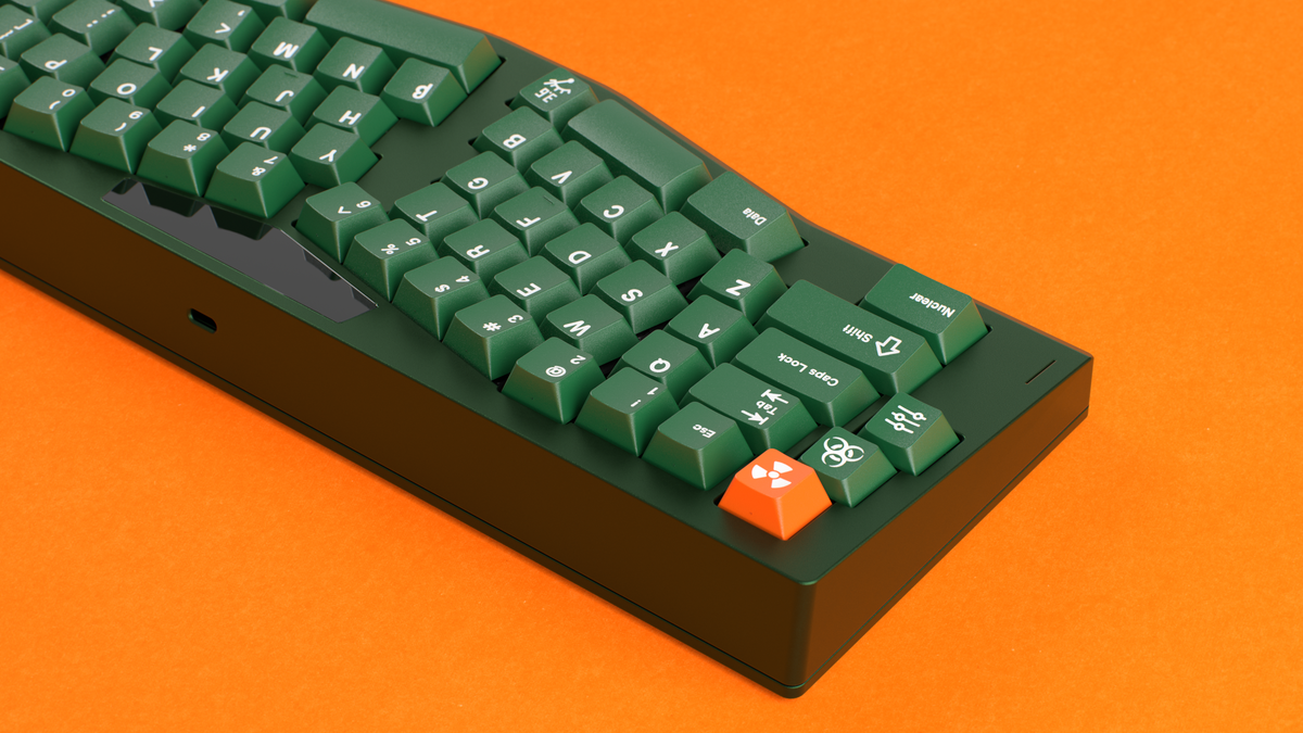 Nuke Data Keycaps (In Stock) GMK CYL Nuclear Data R2 Keyset