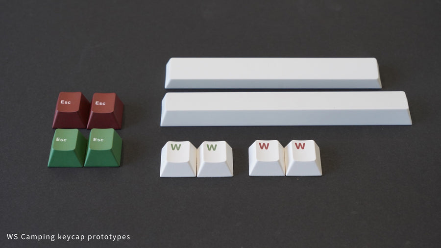 (In Stock) WS Camping PBT Keycaps