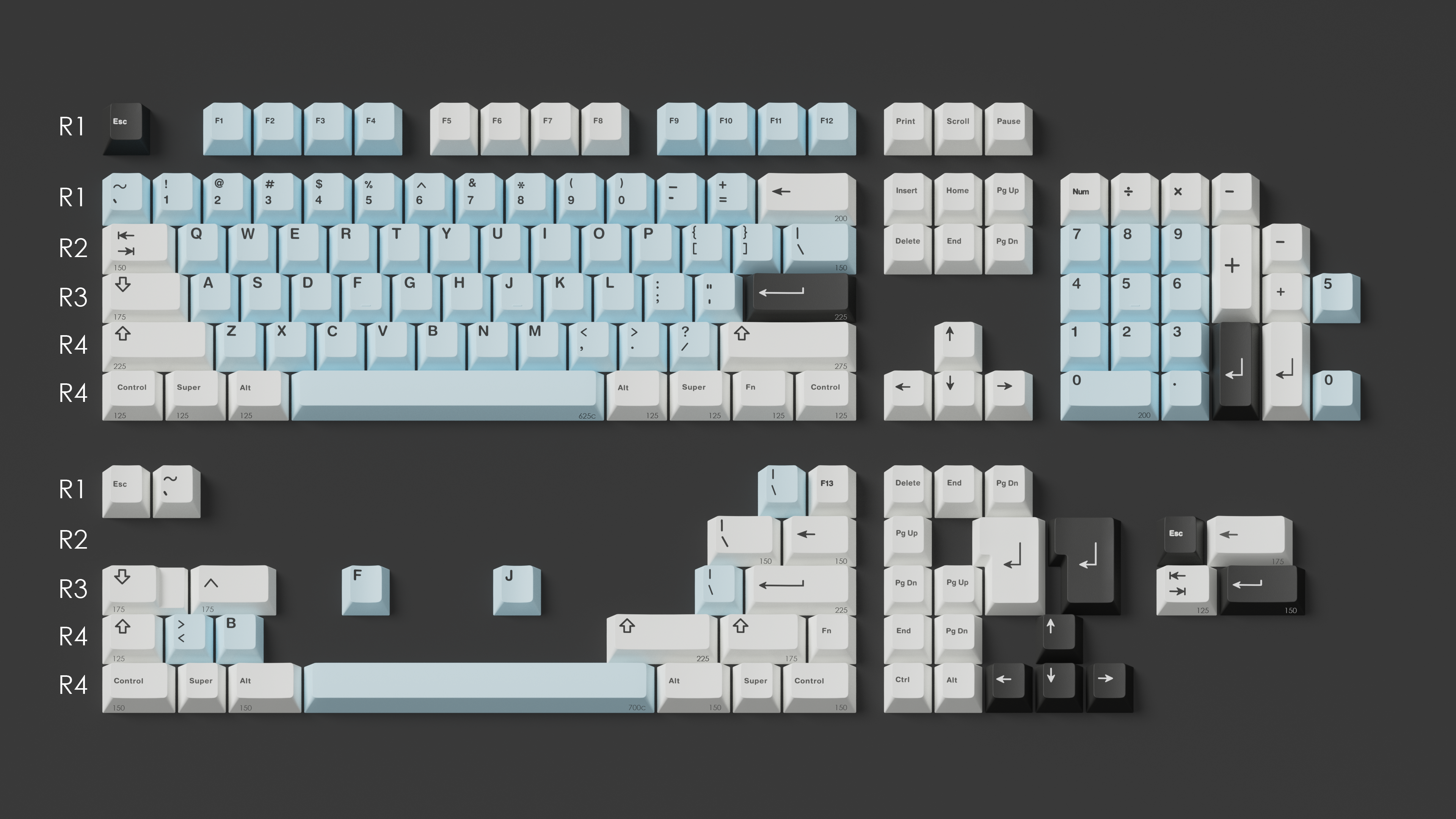 (In Stock) GMK Nimbus Keyset