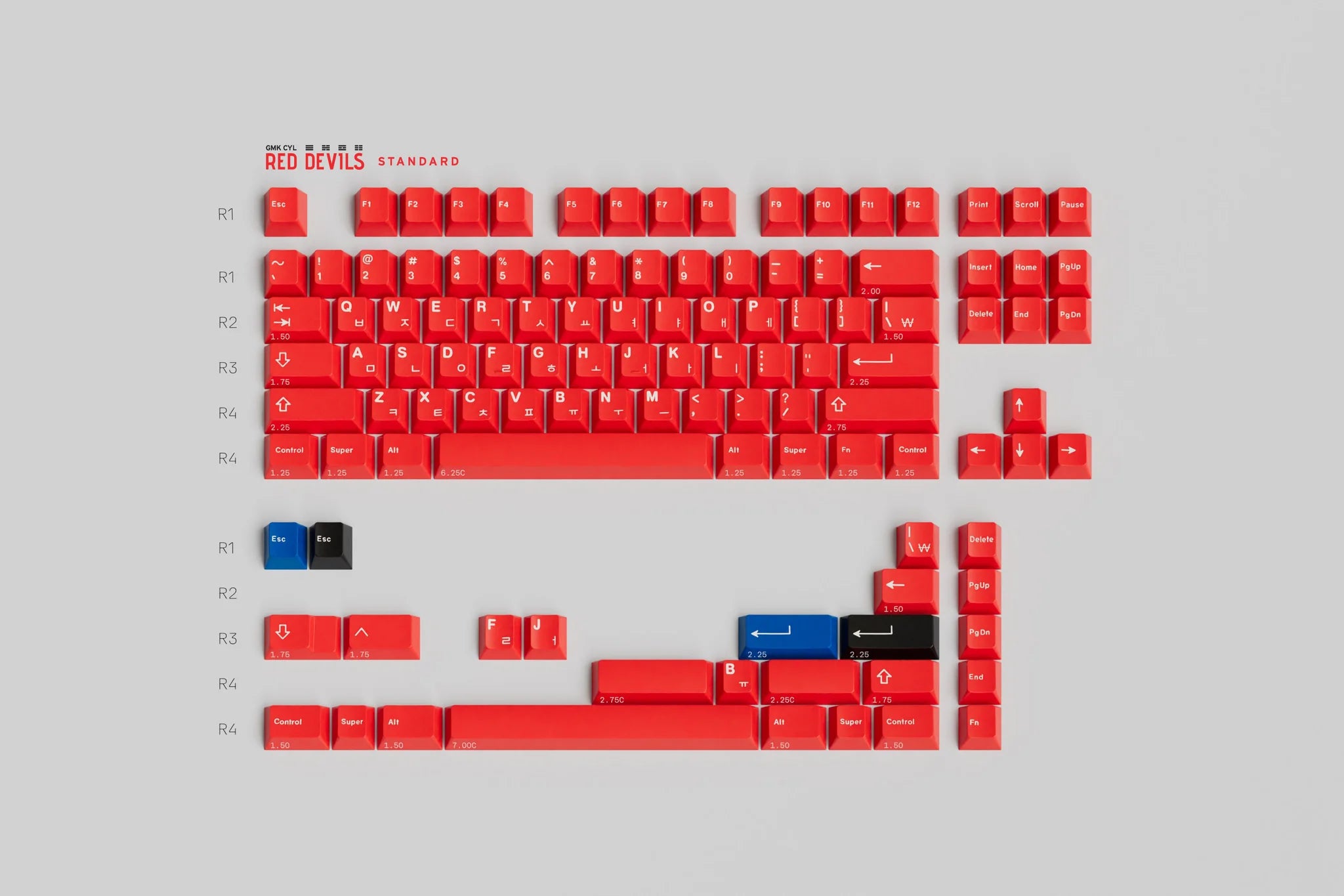 (Coming Soon) GMK CYL Red Devils